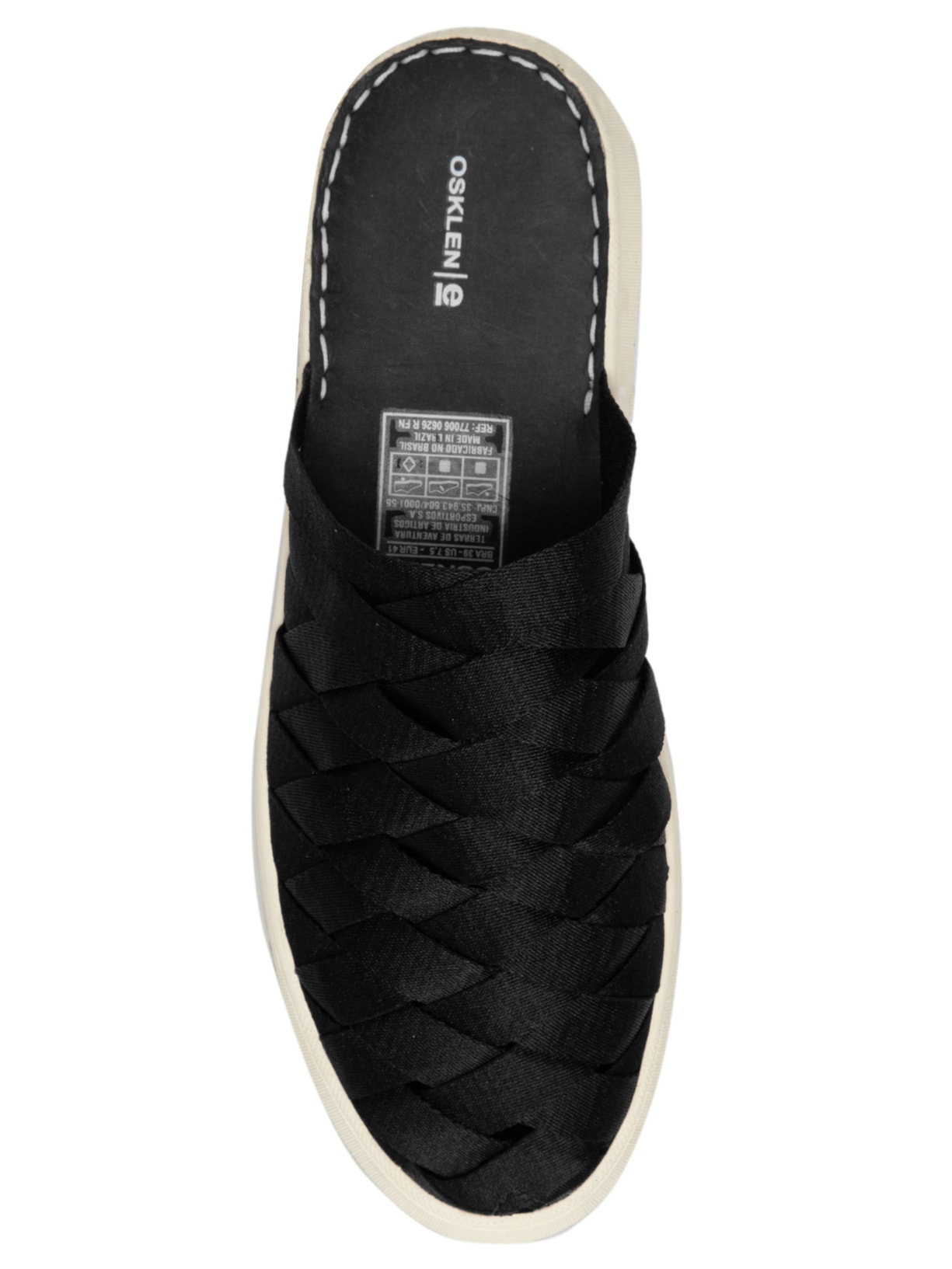 Mule Feminino Soho Tressê Preto Osklen