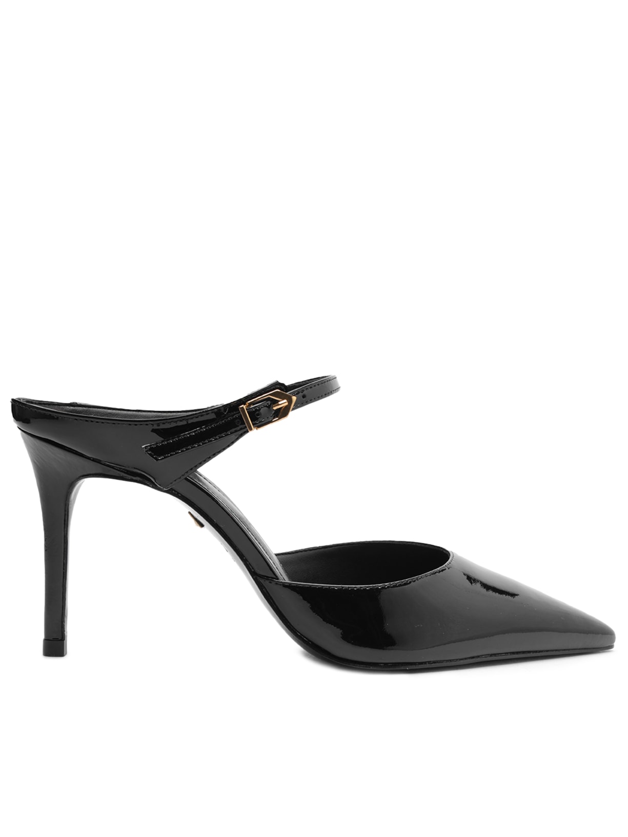 Mule Feminino Verniz - Preto