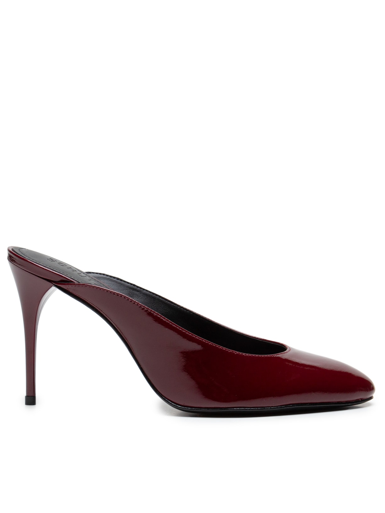 Mule Feminino Verniz - Vinho