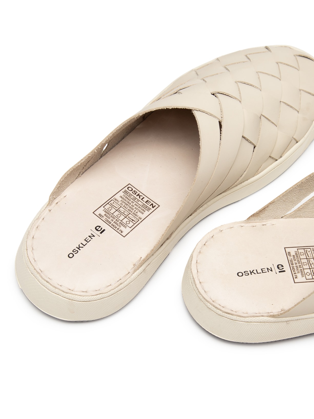 Mule Masculino Soho Tresse Osklen Off White - Main Image