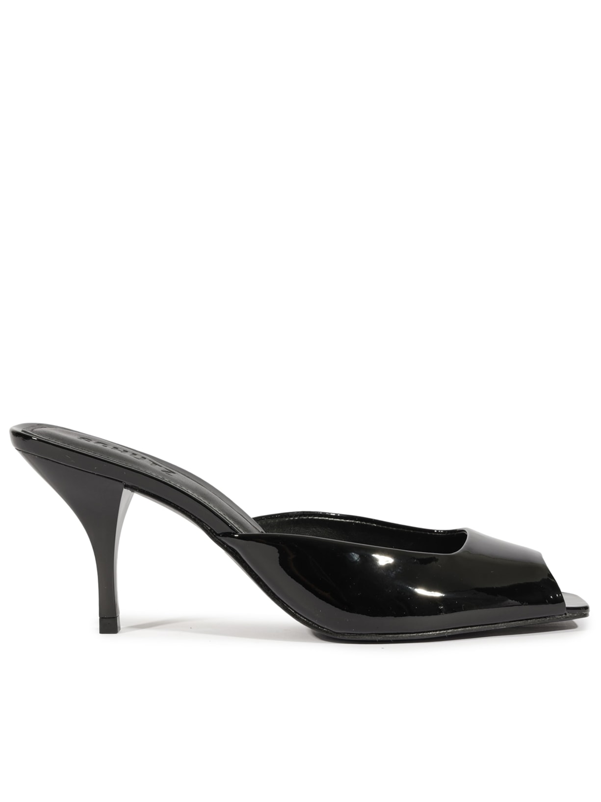 Mule Tamanco Estella Couro - Preto