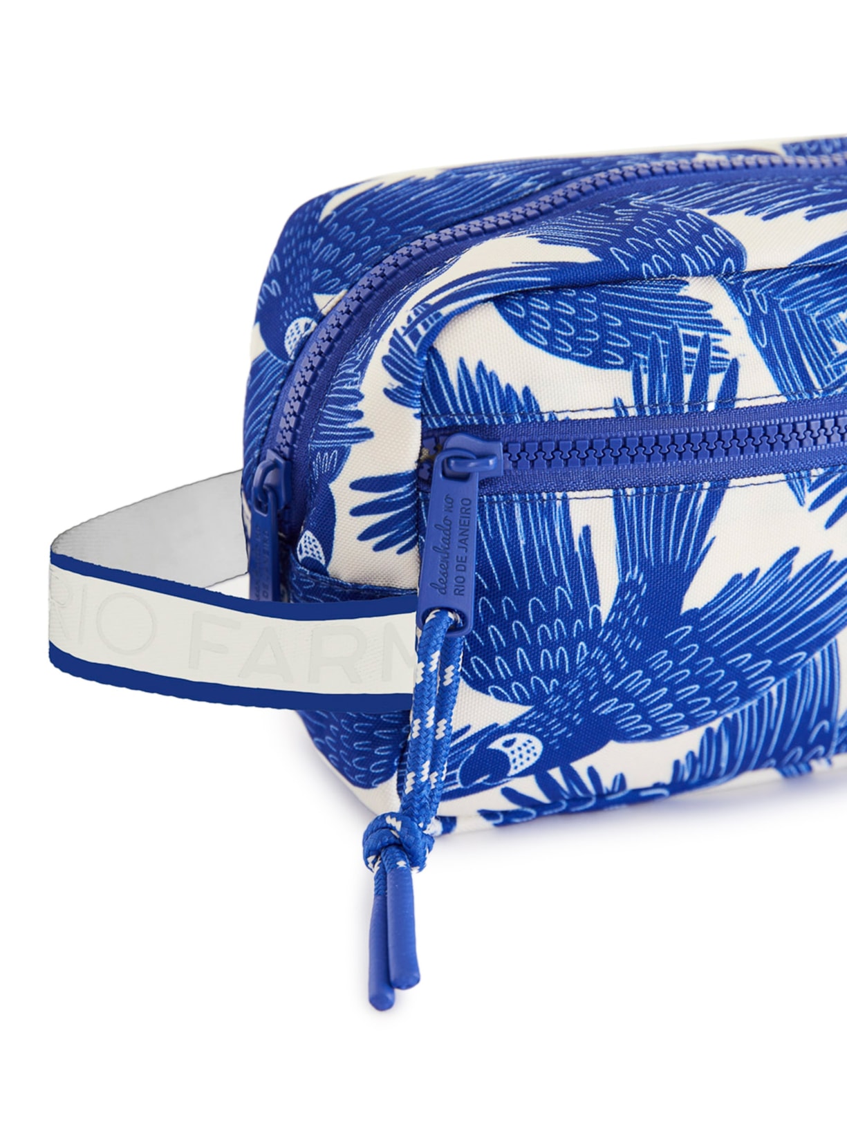 Necessaire Amô Voo Das Araras Azul Farm Etc