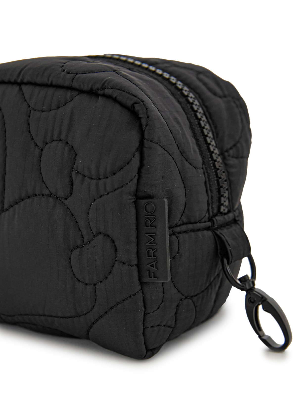 Necessaire Caçula Puffer Preto Farm Etc