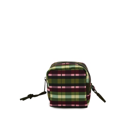 Necessaire Caçula Xadrez Multicolorido - Verde