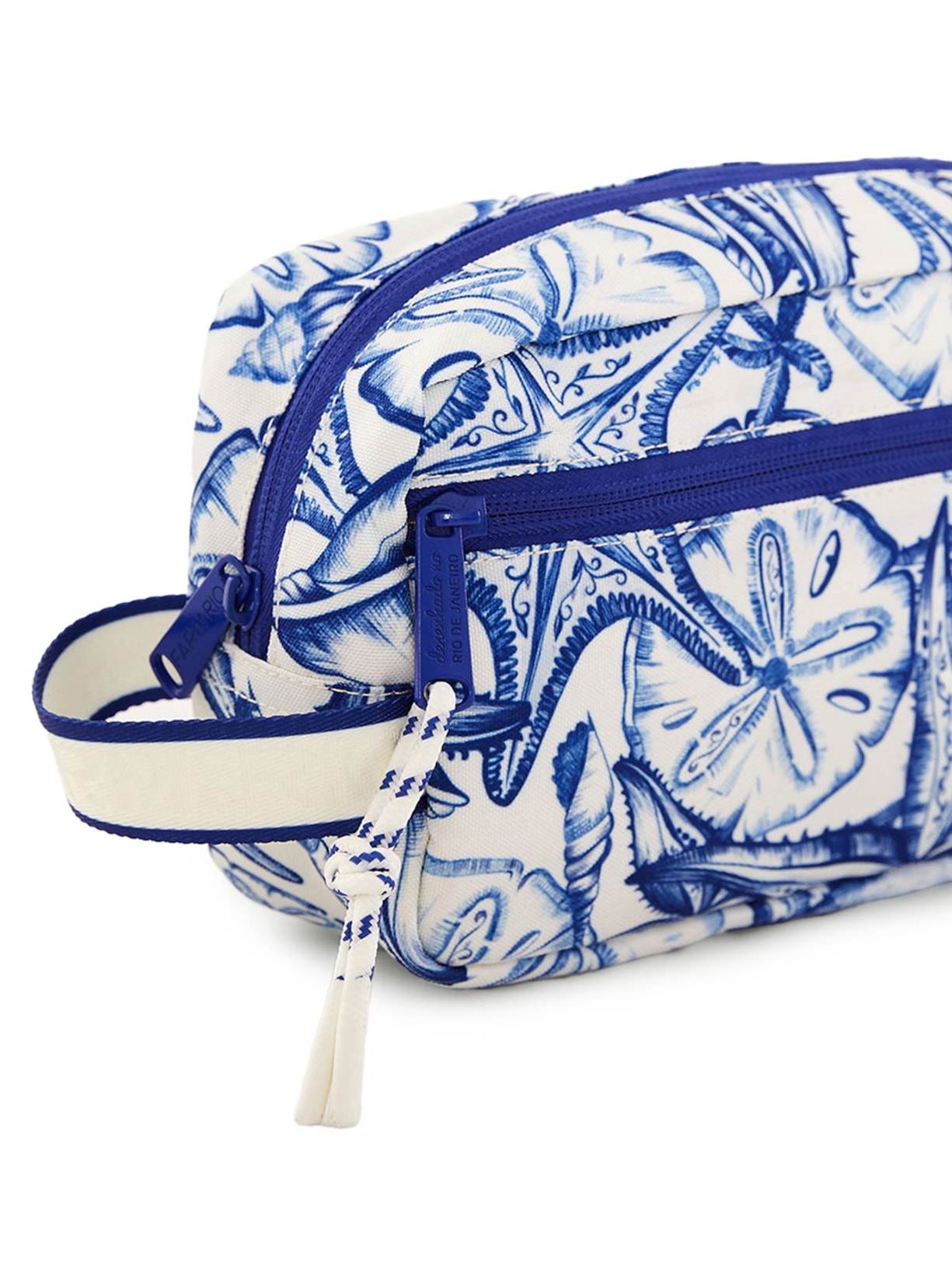 Necessaire Feminina Amô Aventureiro Azul Farm Etc