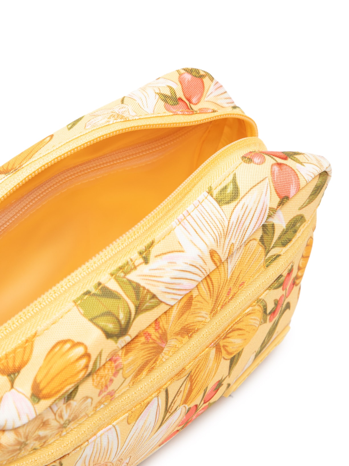 Necessaire Feminina Amô Floral Ararajuba Amarelo Farm Etc