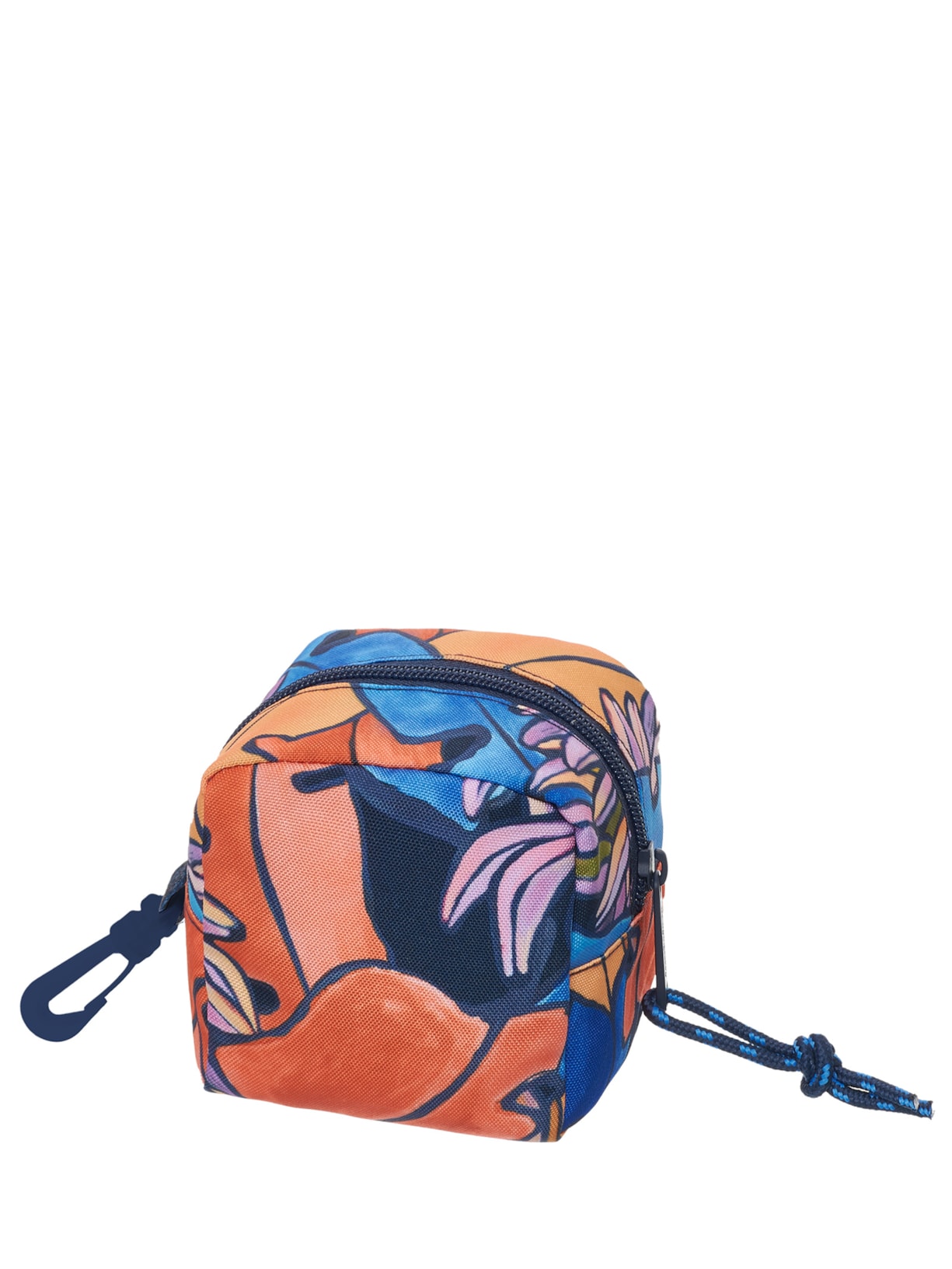 Necessaire Feminina Caçula Banana Flora Azul Farm Etc