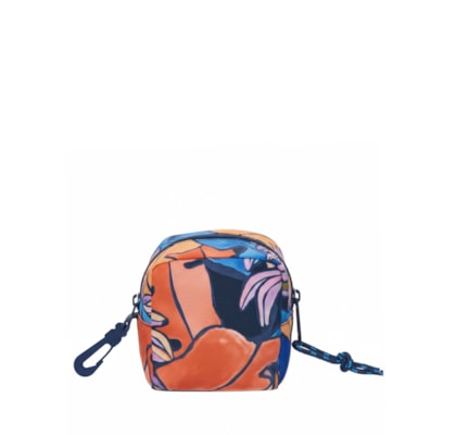 Necessaire Feminina Caçula Banana Flora - Azul