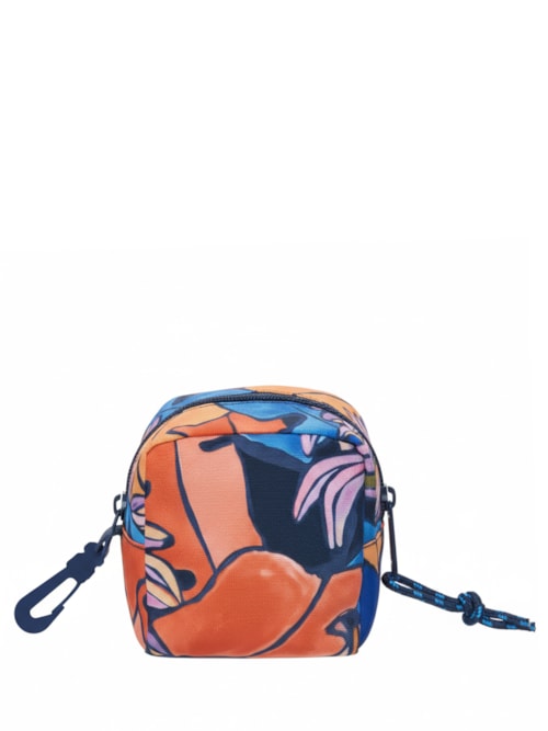 Necessaire Feminina Caçula Banana Flora - Azul