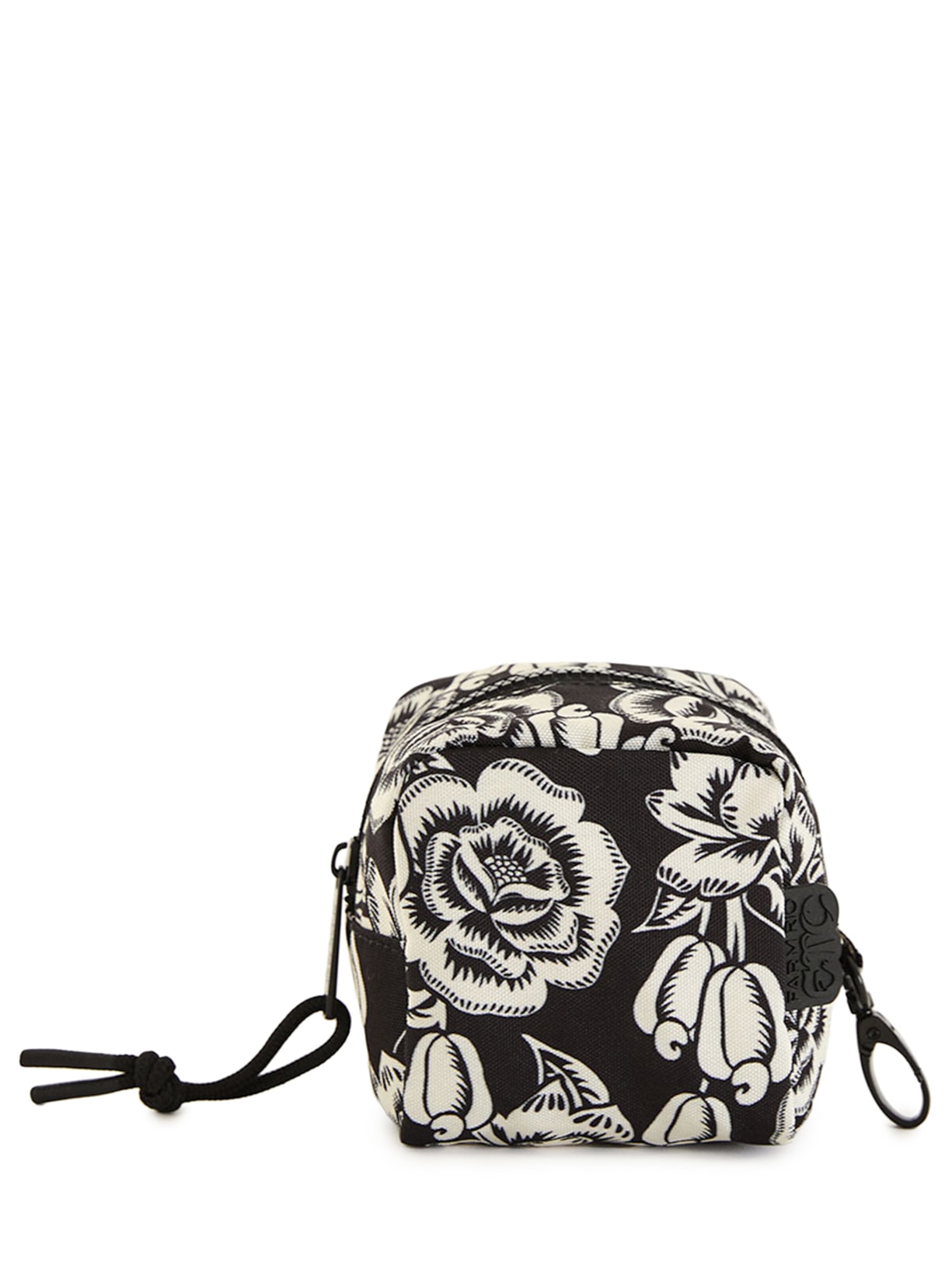 Necessaire Feminina Caçula Floral Caju Preto Farm Etc