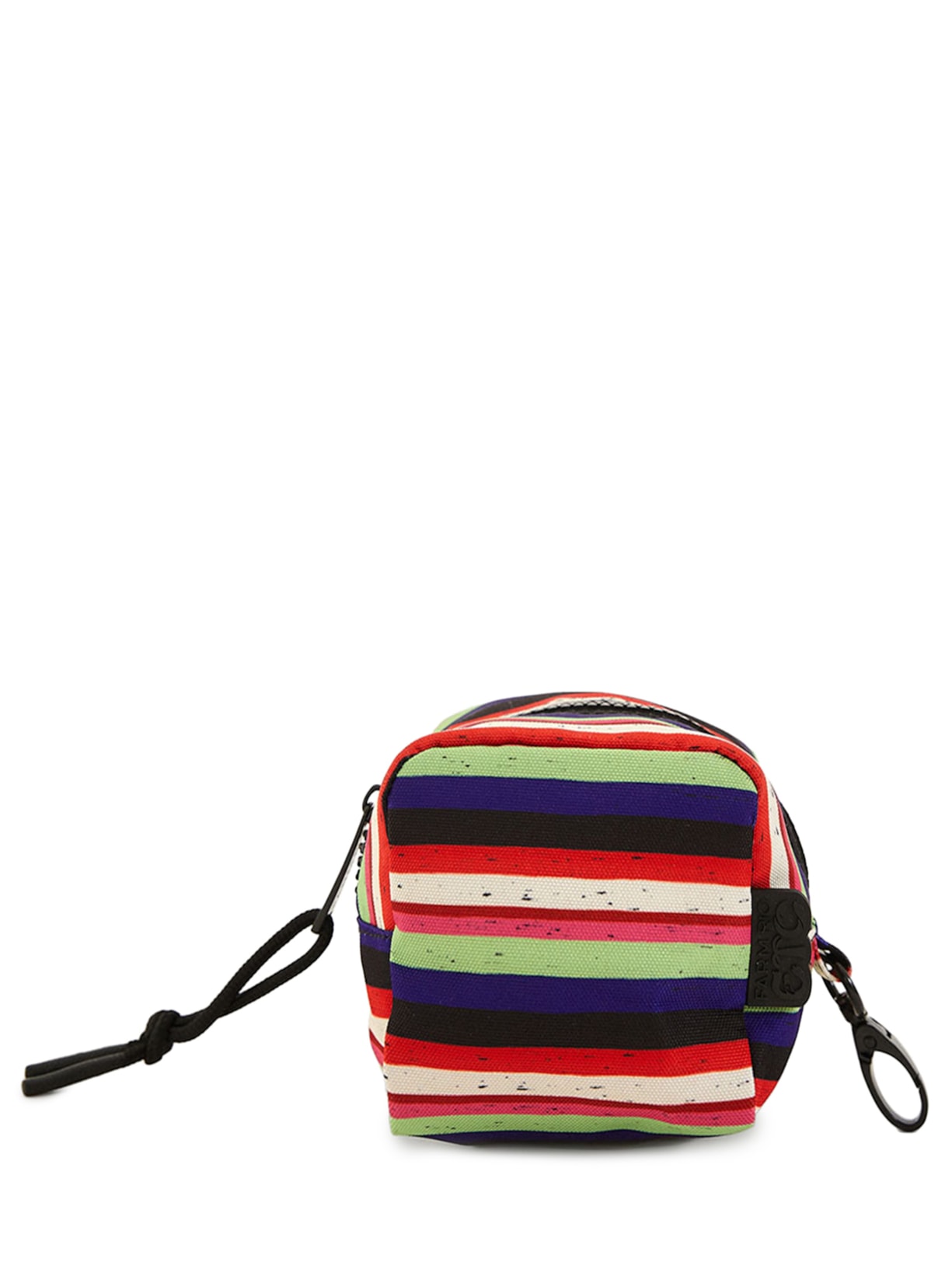 Necessaire Feminina Caçula Listra Jardim Preto Farm Etc