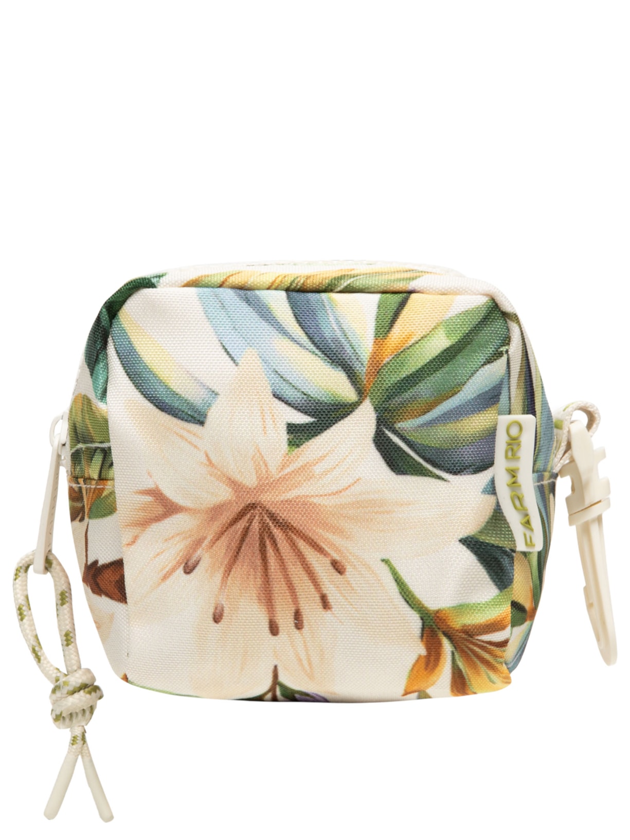 Necessaire Feminina Caçula Tropicália Branco Farm Etc
