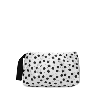 Necessaire Feminina Cherry - Branco