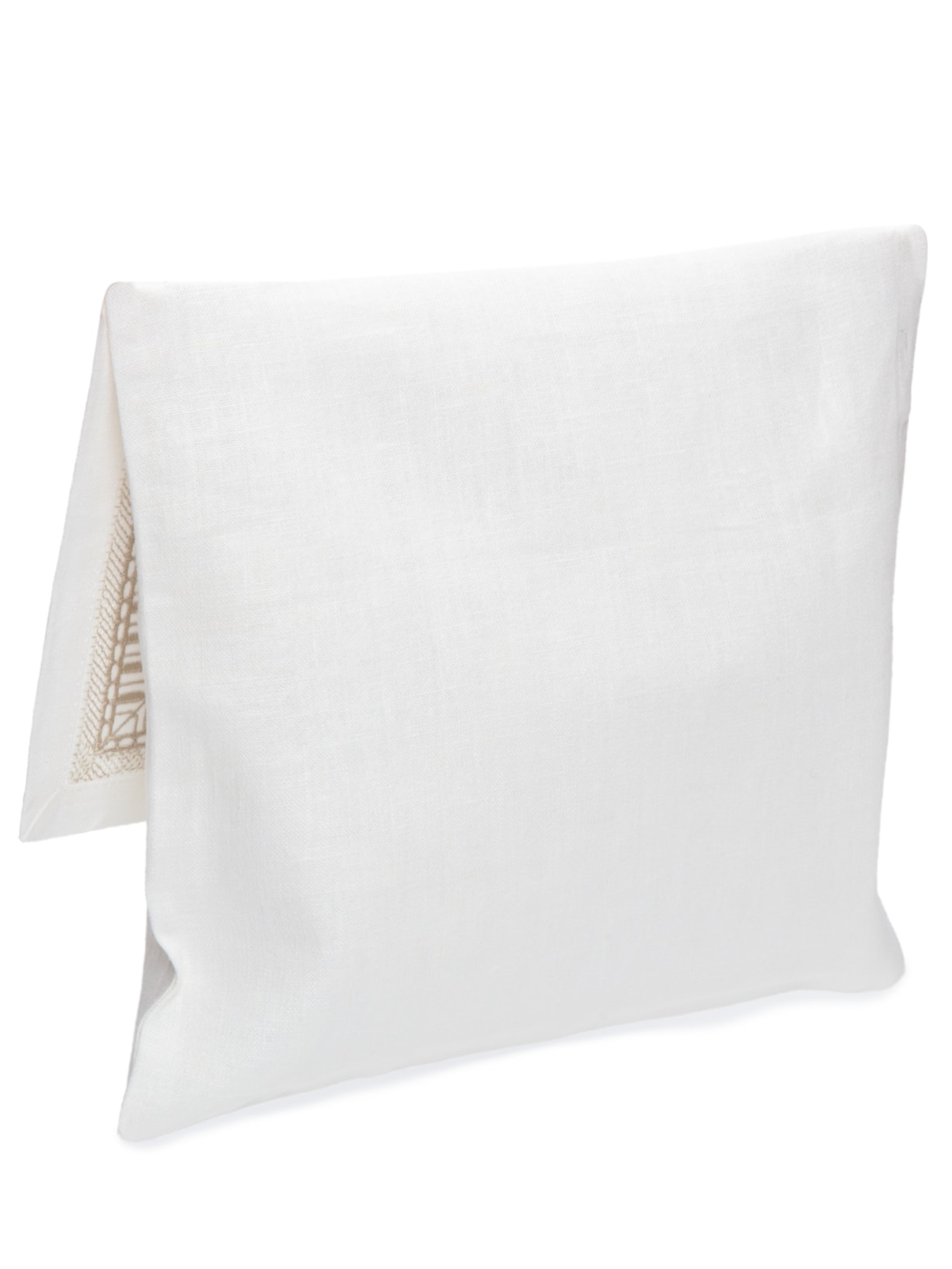 Necessaire Feminina Em Linho Branco '2Home