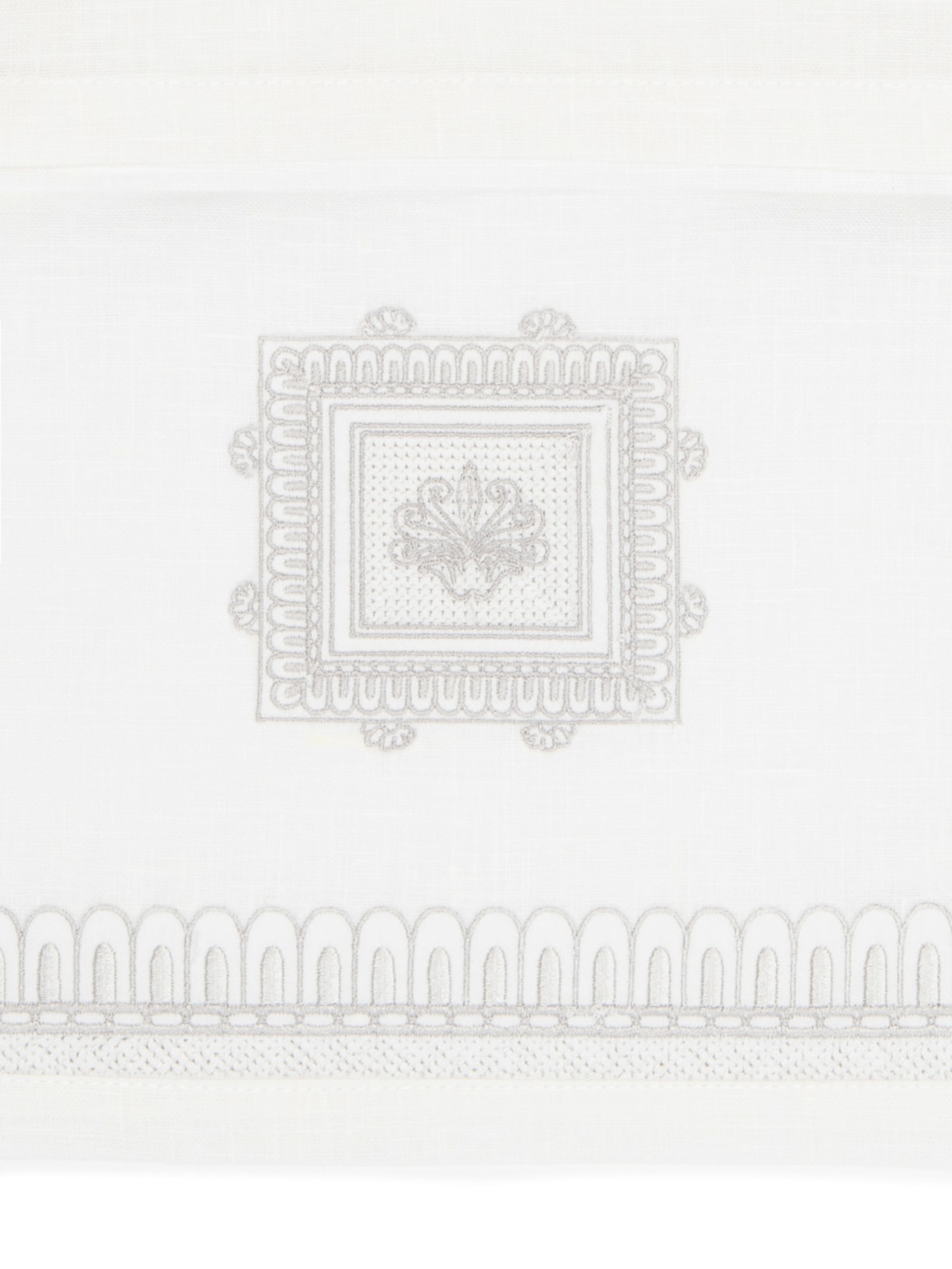 Necessaire Feminina Em Linho Branco '2Home