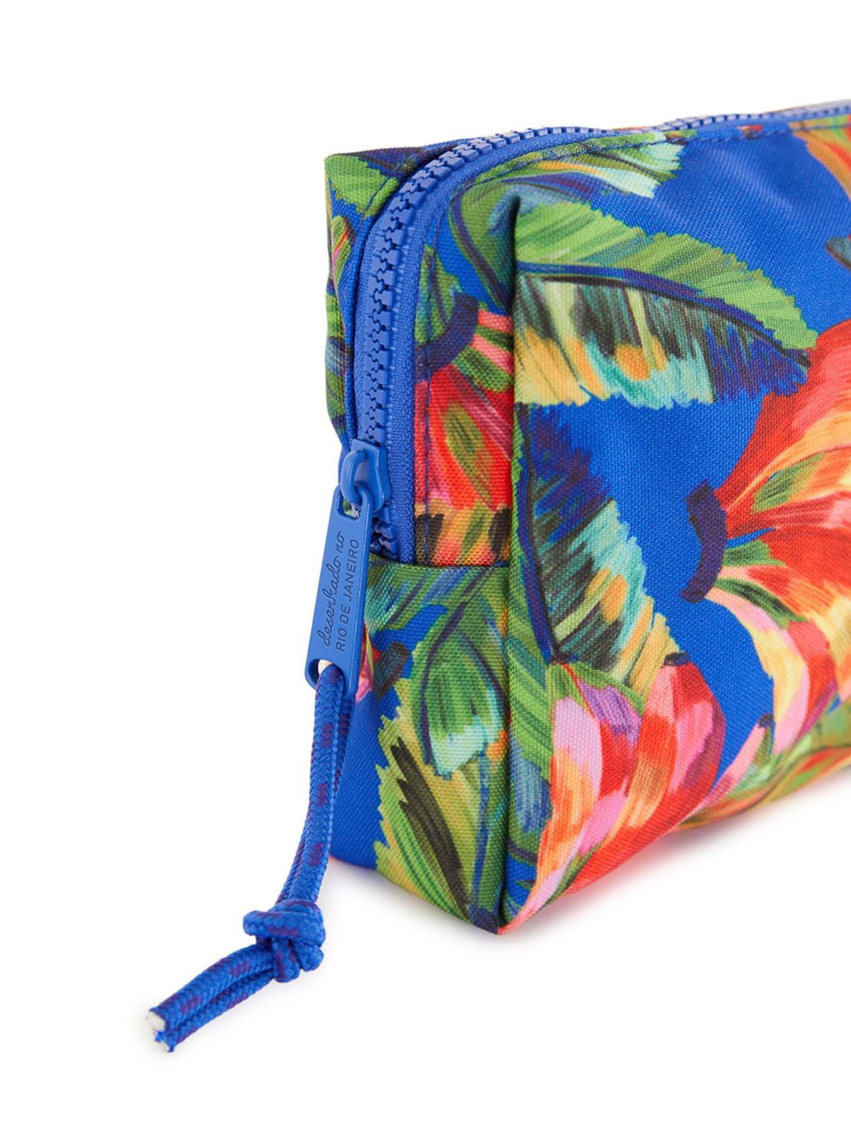 Necessaire Feminina M Ora Bolas BananaMix Azul Farm Etc