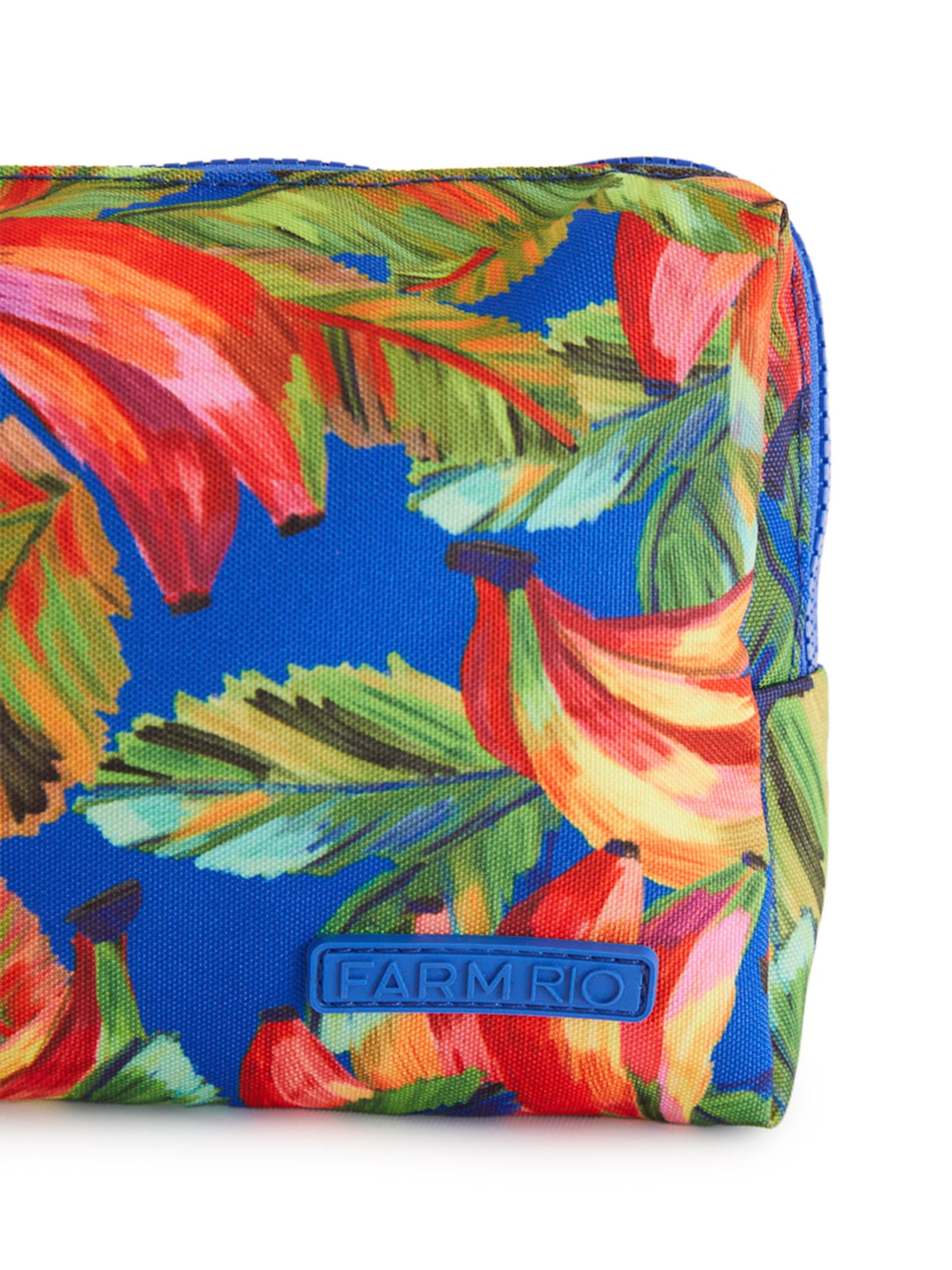 Necessaire Feminina M Ora Bolas BananaMix Azul Farm Etc