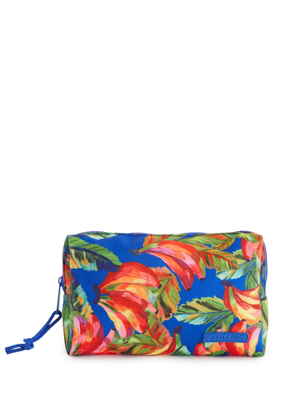 Necessaire Feminina M Ora Bolas BananaMix Azul Farm Etc