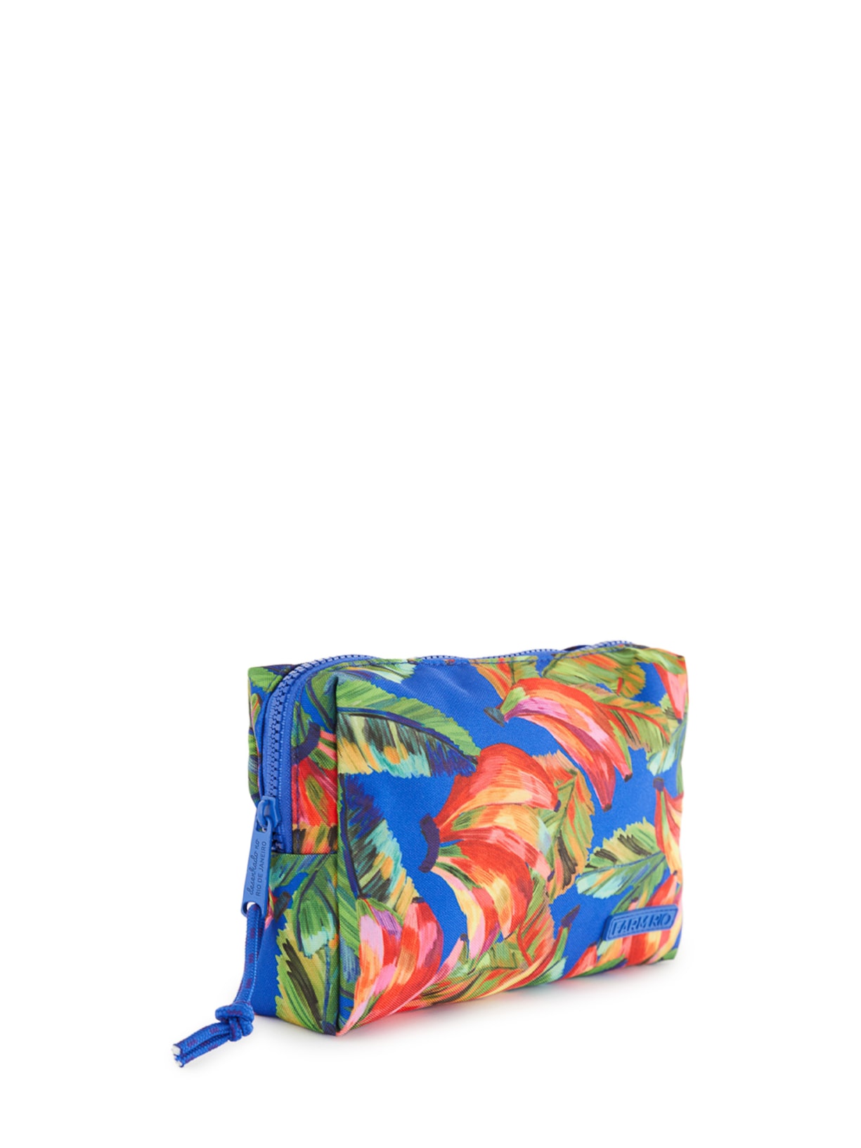 Necessaire Feminina M Ora Bolas BananaMix Azul Farm Etc