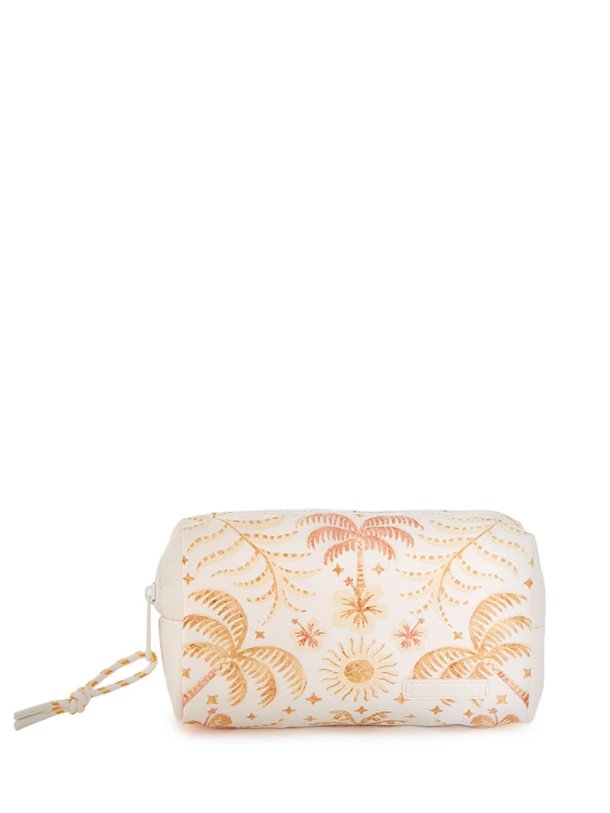 Necessaire Feminina Maxi Ora Bolas Coqueiral Branco Farm Etc