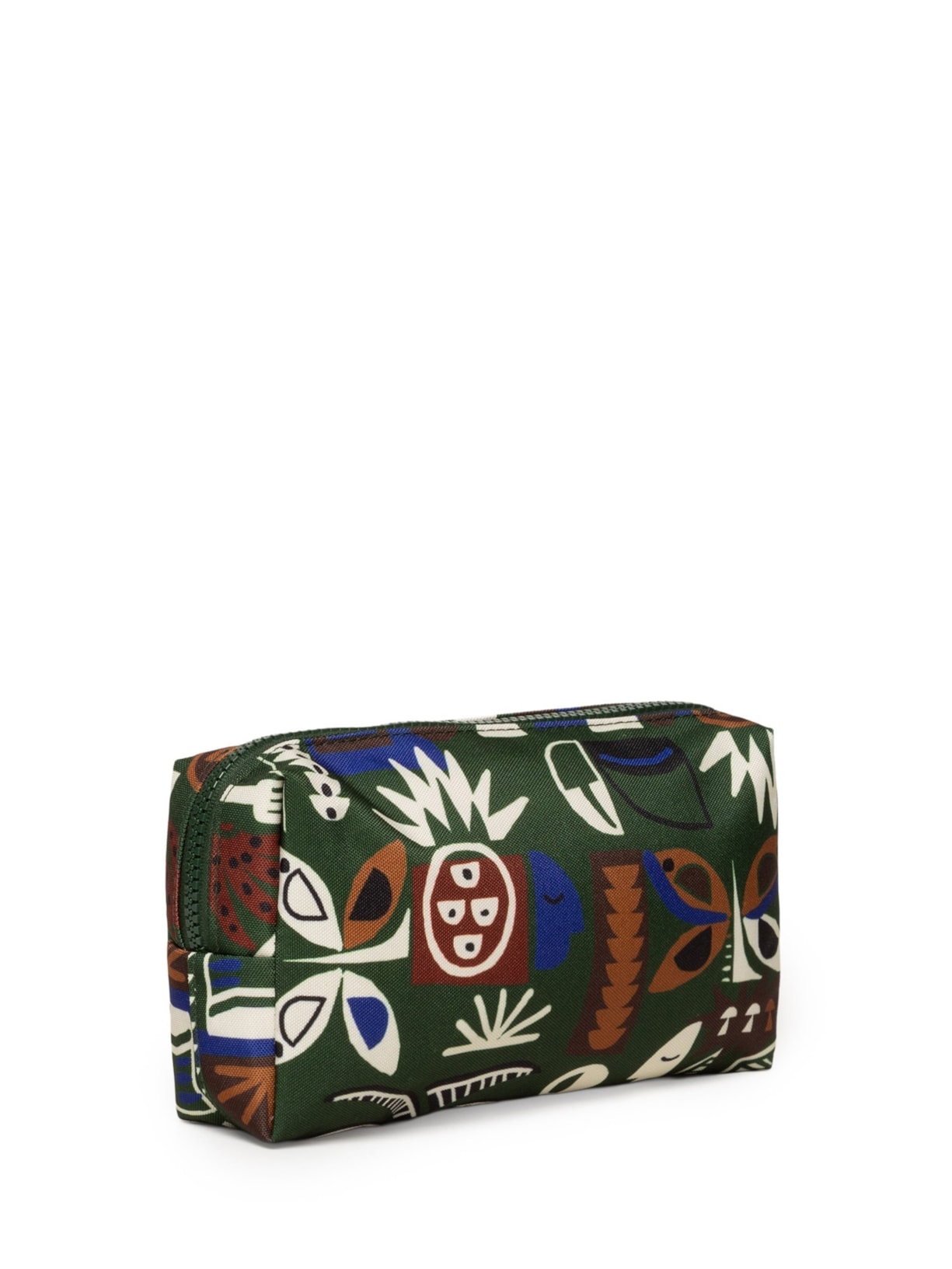 Necessaire Feminina Maxi Ora Bolas Gráfico Tropi Verde Farm Etc