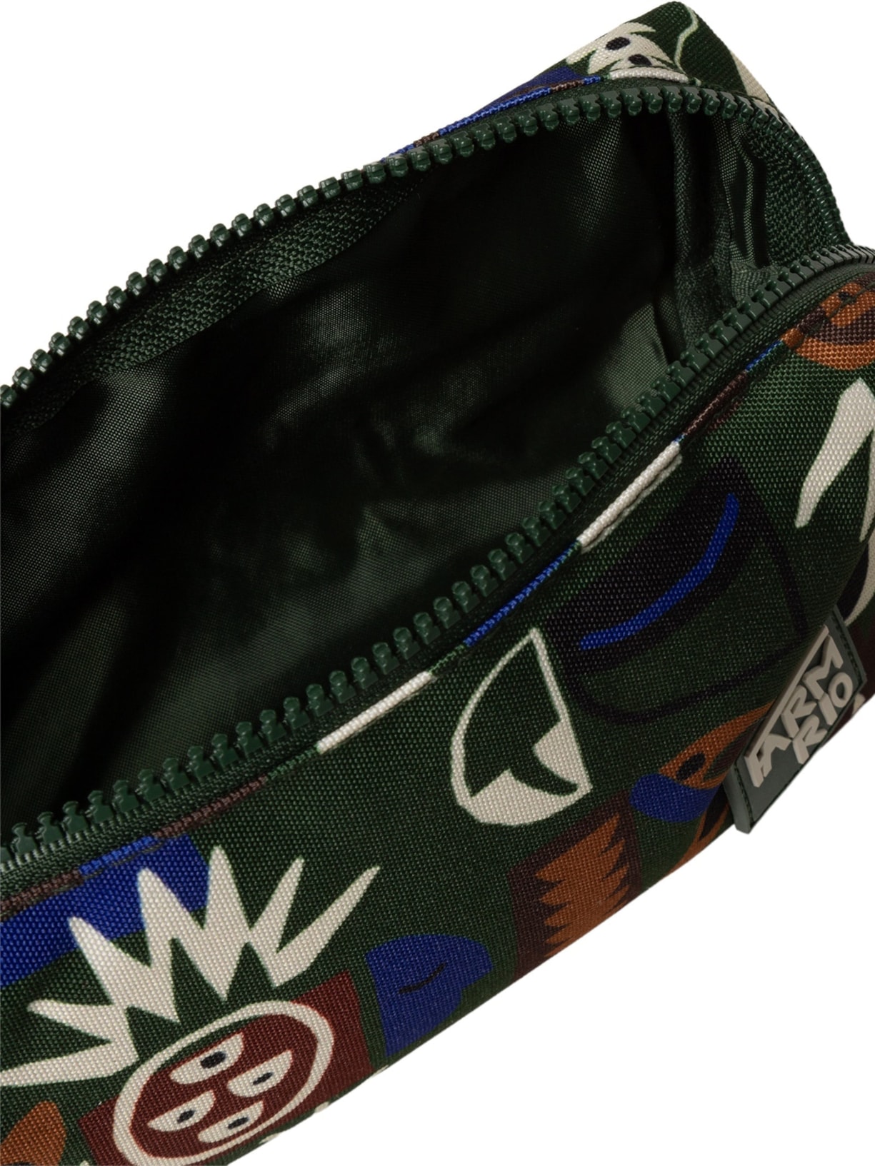 Necessaire Feminina Maxi Ora Bolas Gráfico Tropi Verde Farm Etc