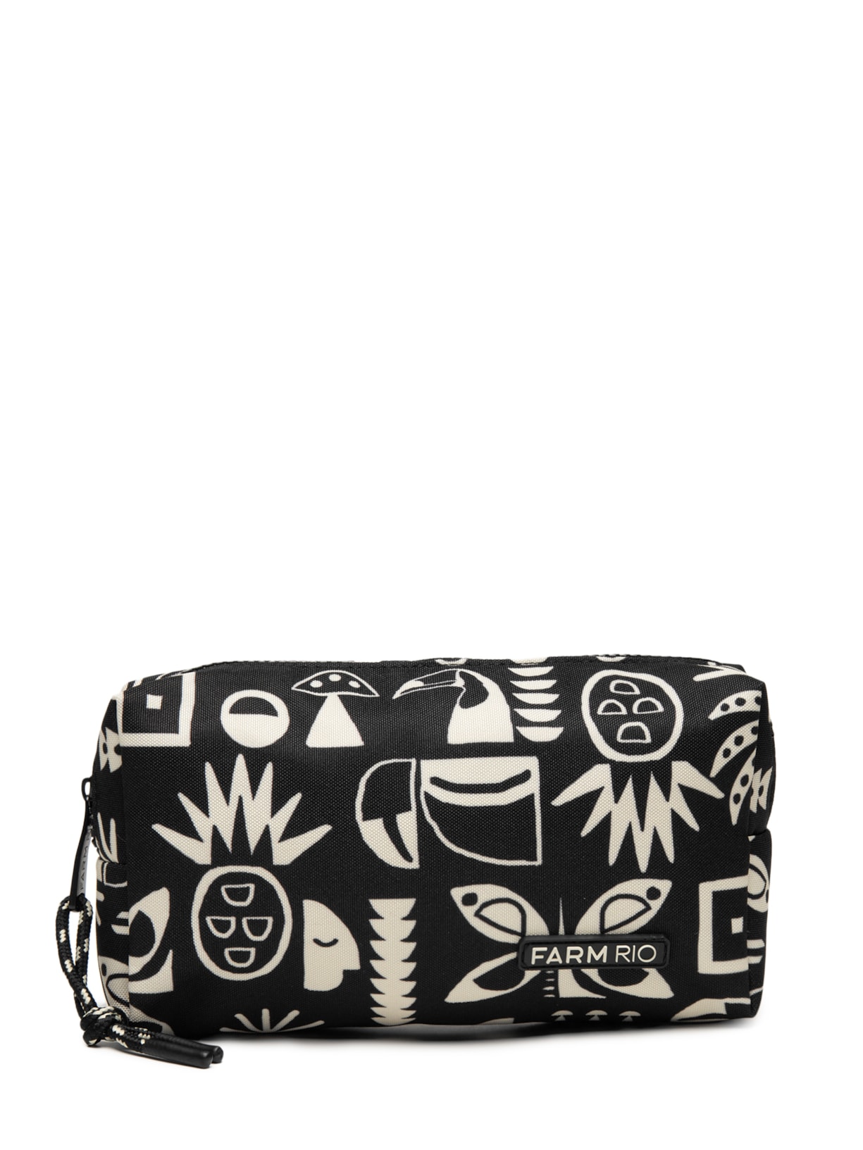 Necessaire Feminina Maxi Ora Bolas Lenço Tropicano - Preto