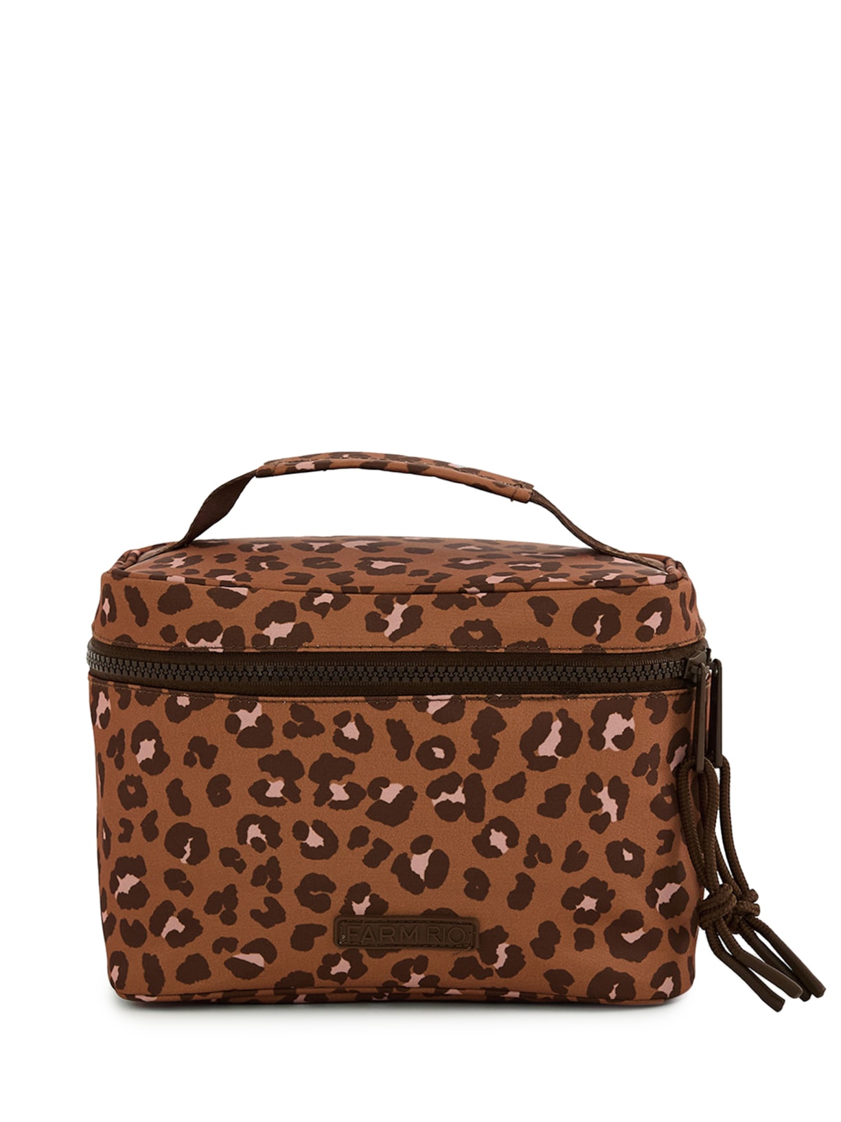 Necessaire Feminina Me Leva Onça Bandana Animal Print Farm Etc