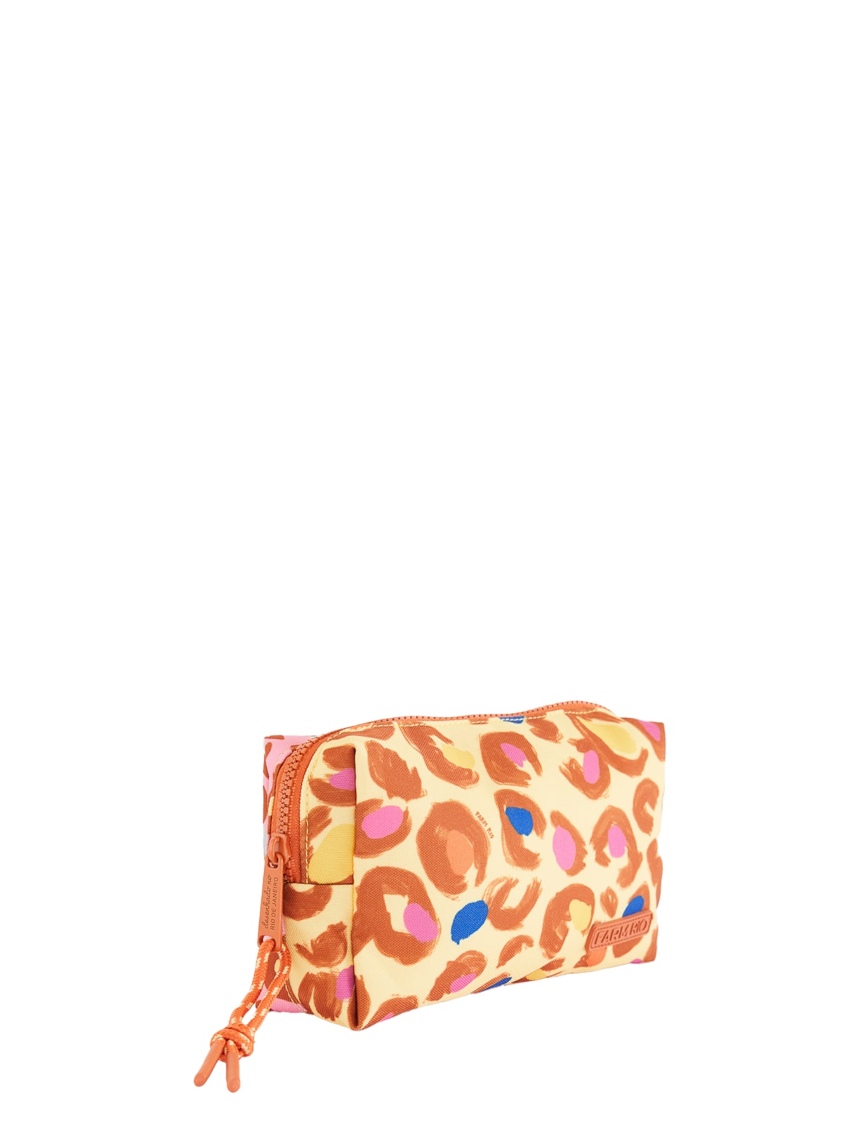 Necessaire Feminina Ora Bolas P Onça Cool Amarelo Farm Etc