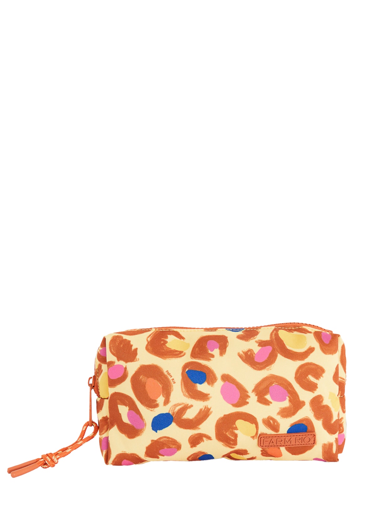 Necessaire Feminina Ora Bolas P Onça Cool Amarelo Farm Etc