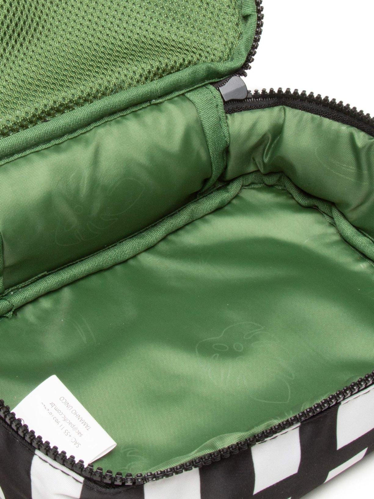 Necessaire Feminina Xero Dança De Listras Preto Farm Etc