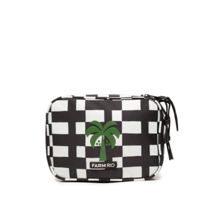 Necessaire Feminina Xero Dança De Listras - Preto