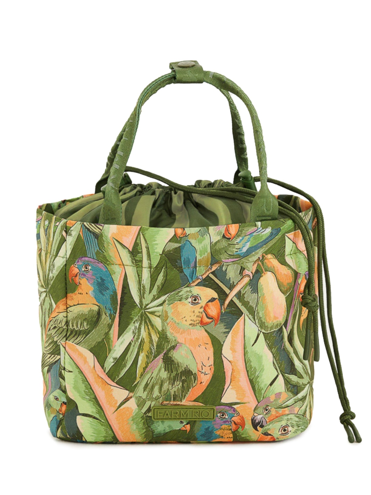 Necessaire Feminina Ziriguidum Floresta Passáros - Verde
