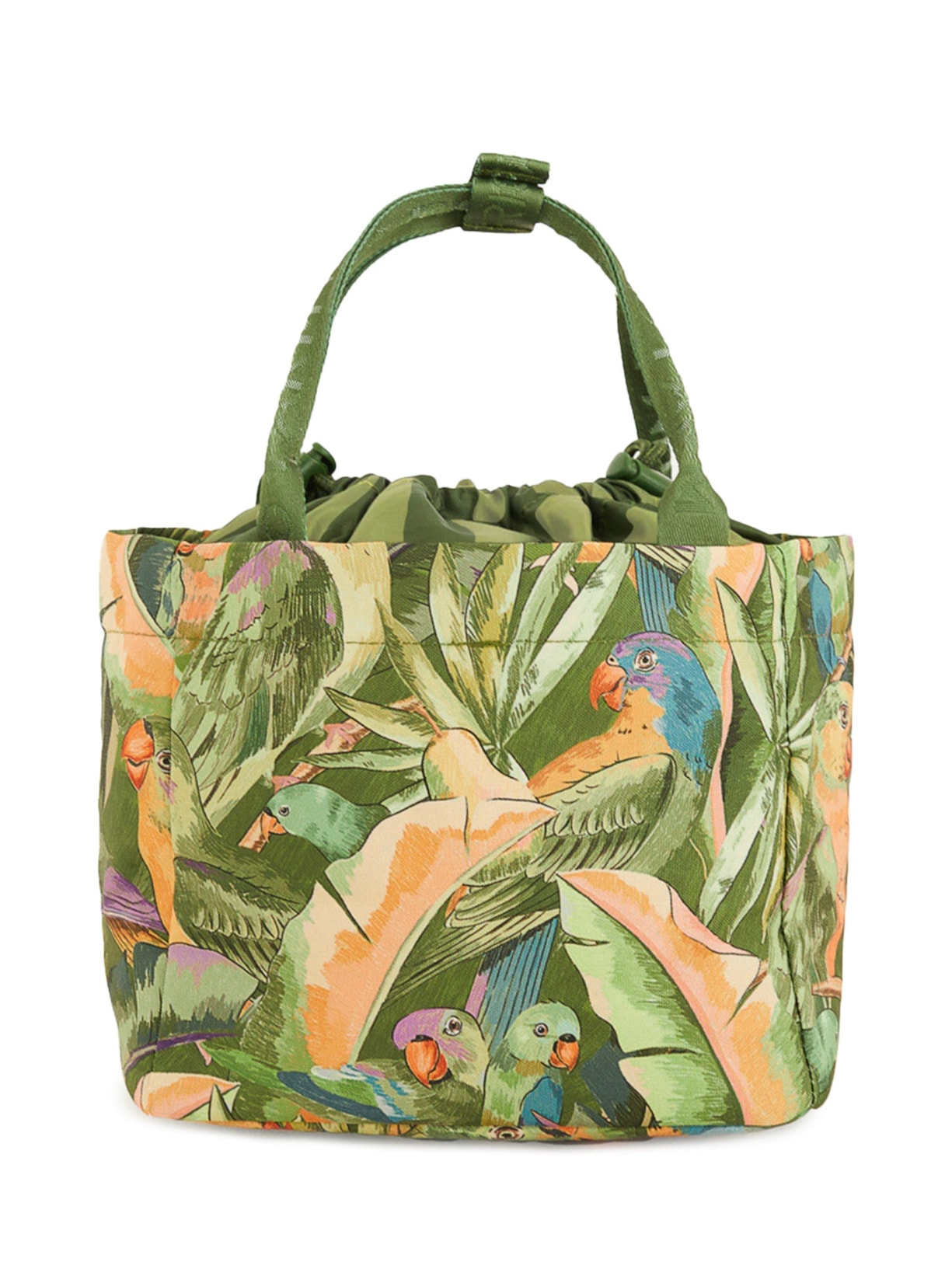 Necessaire Feminina Ziriguidum Floresta Passáros Verde Farm Etc