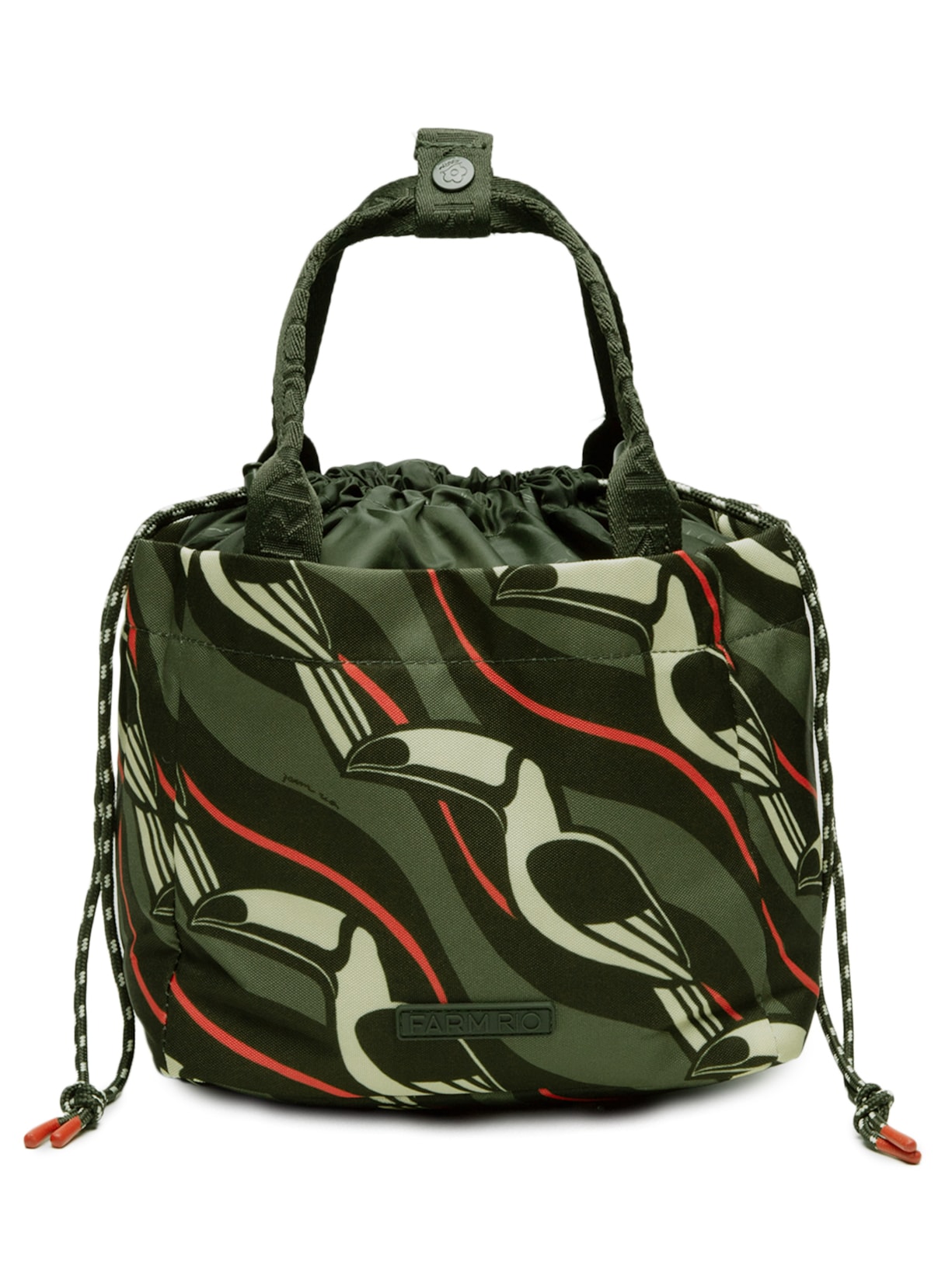 Necessaire Feminina Ziriguidum Tucanos Gráficos - Verde