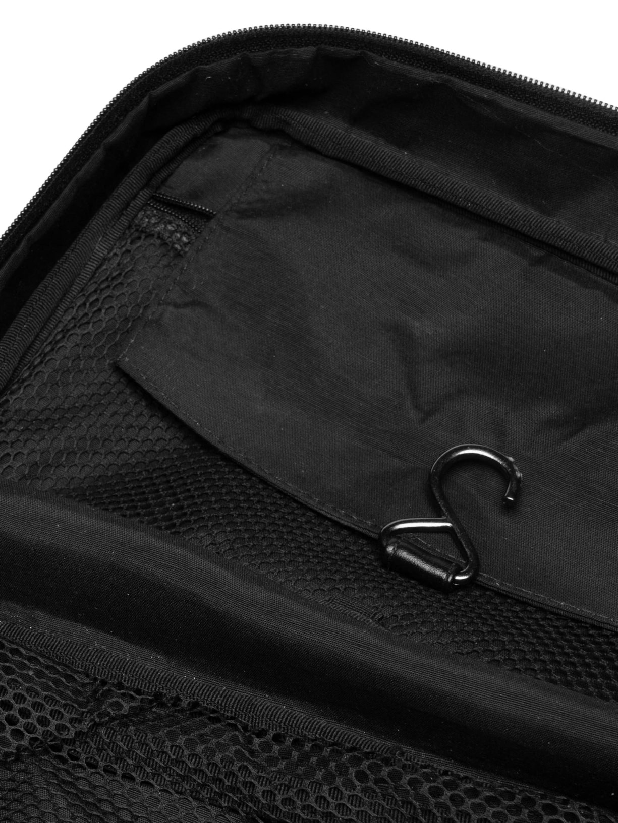 Necessaire Masculina de Viagem Grande em Couro  Preto '2 Essential