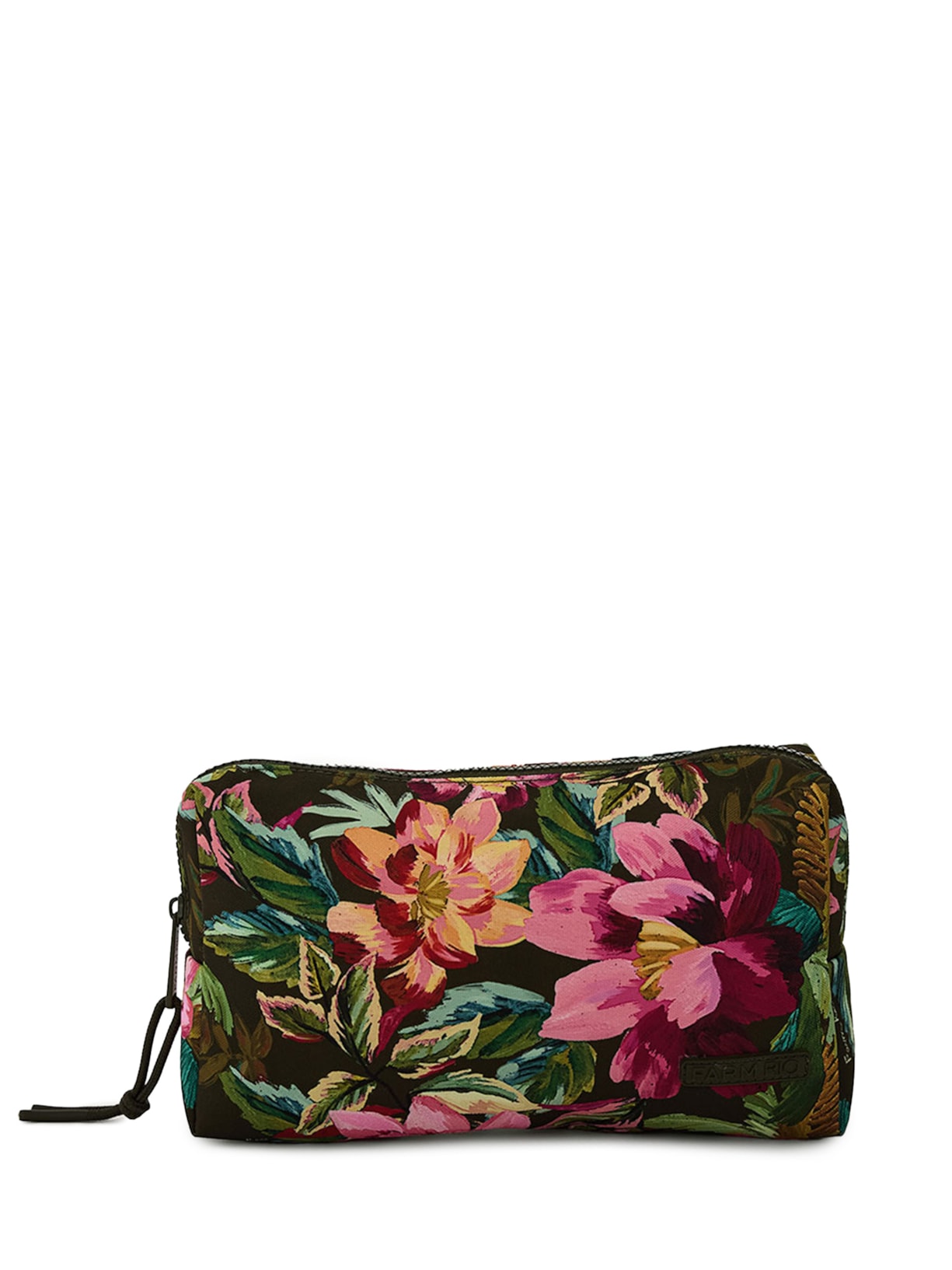 Necessaire Ora Bolas G Painted Flowers - Verde