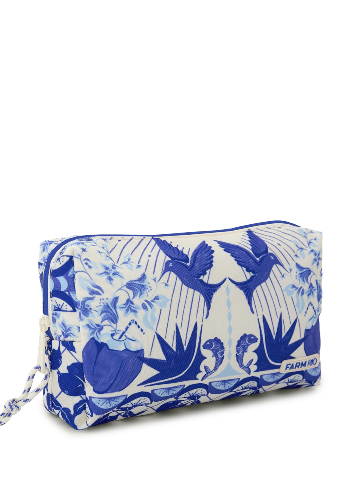 Necessaire Ora Bolas G Semana De Arte Azul Farm Etc