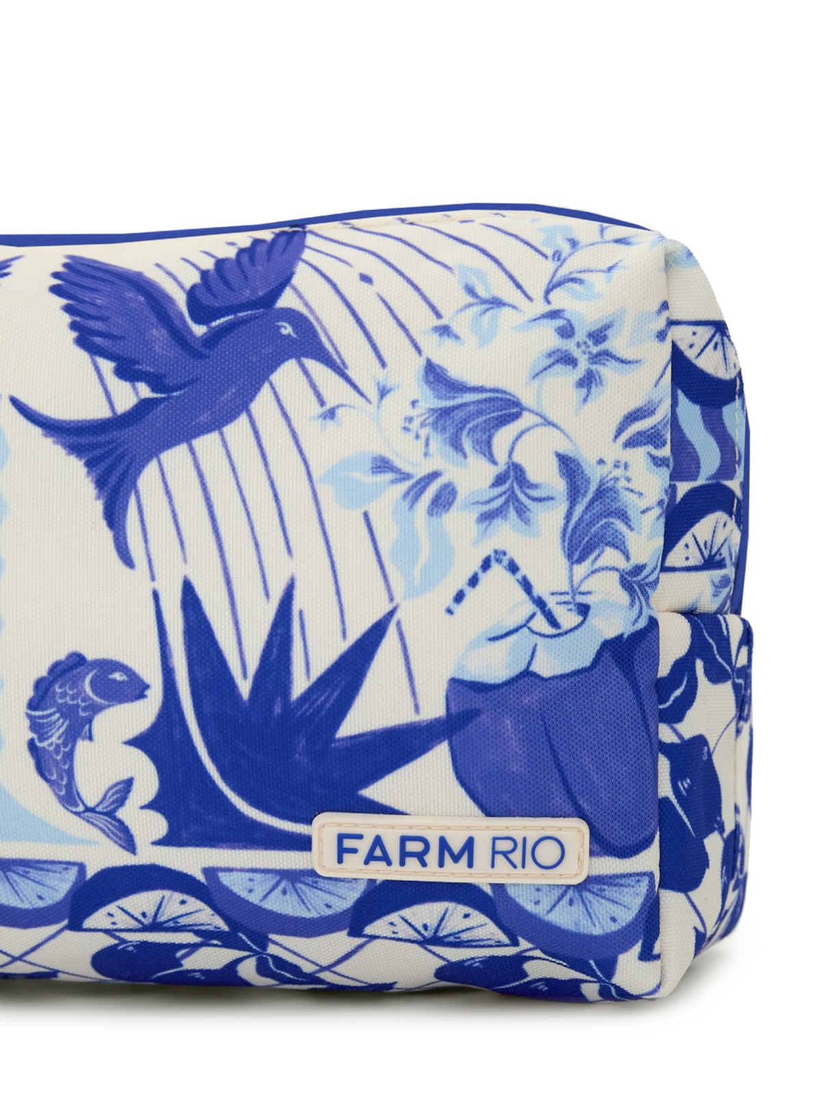 Necessaire Ora Bolas G Semana De Arte Azul Farm Etc