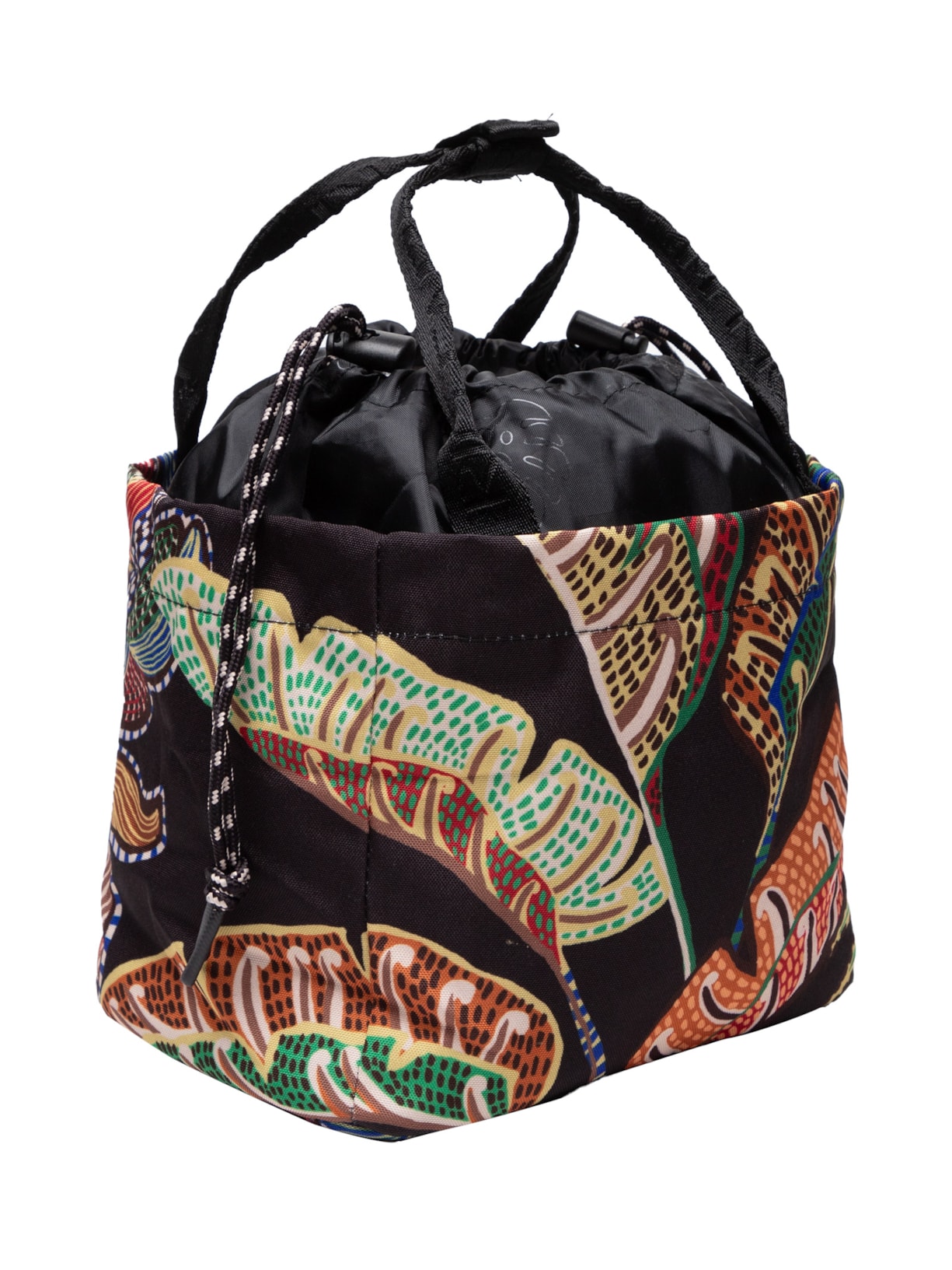 Necessaire Ziriguidum Folhagem Cool Preto Farm Etc