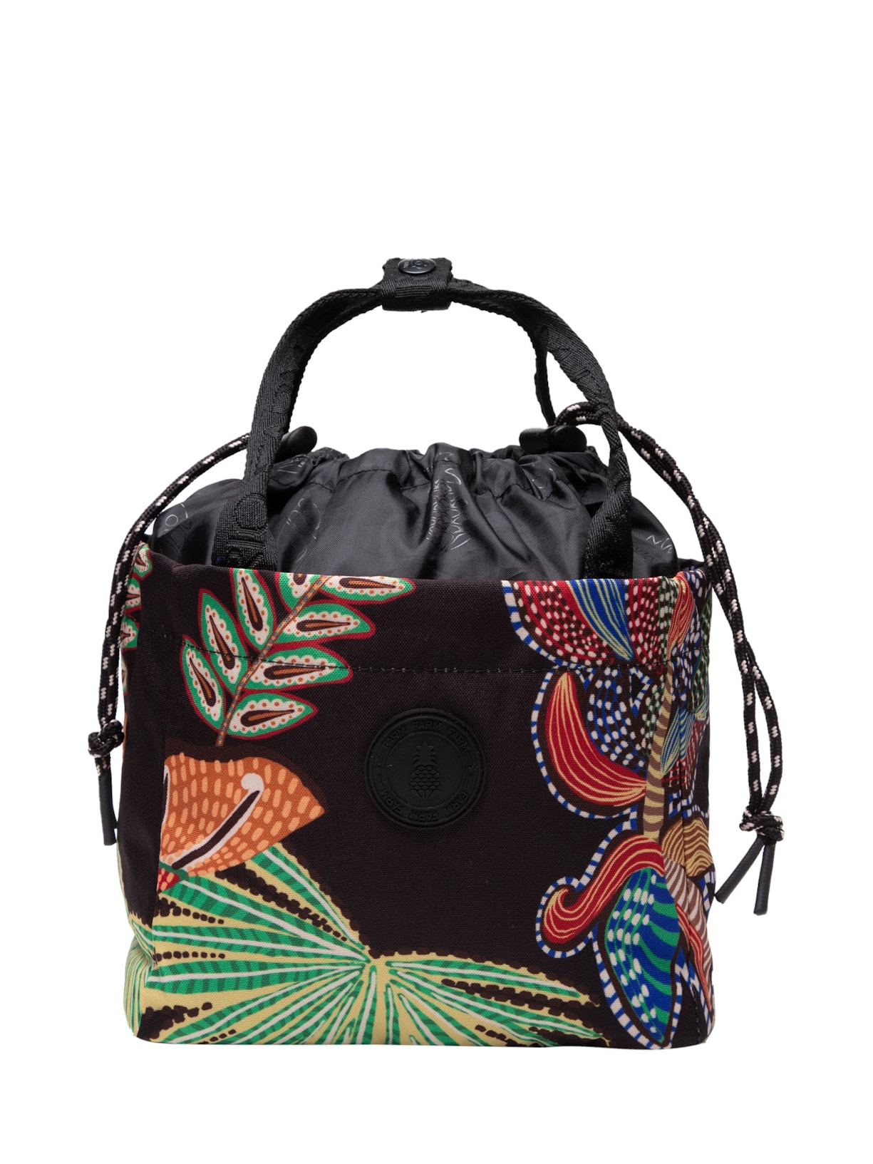 Necessaire Ziriguidum Folhagem Cool Preto Farm Etc