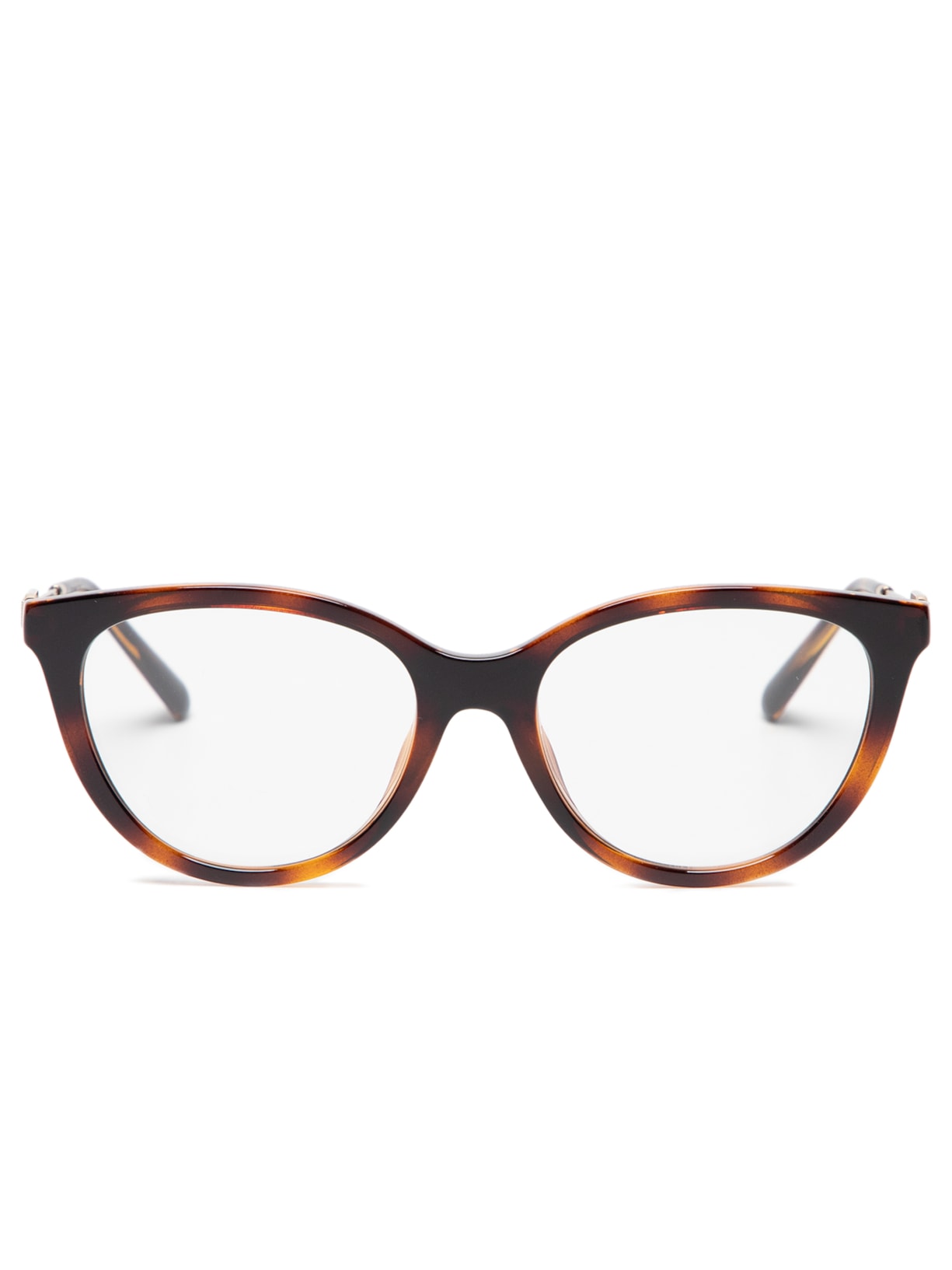 Óculos De Grau Feminino Com 2 Peças Para Encaixe - Marrom