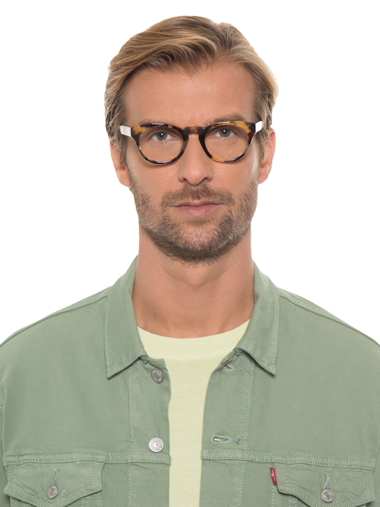 óculos De Grau Unissex Gui Demi Marrom Livo