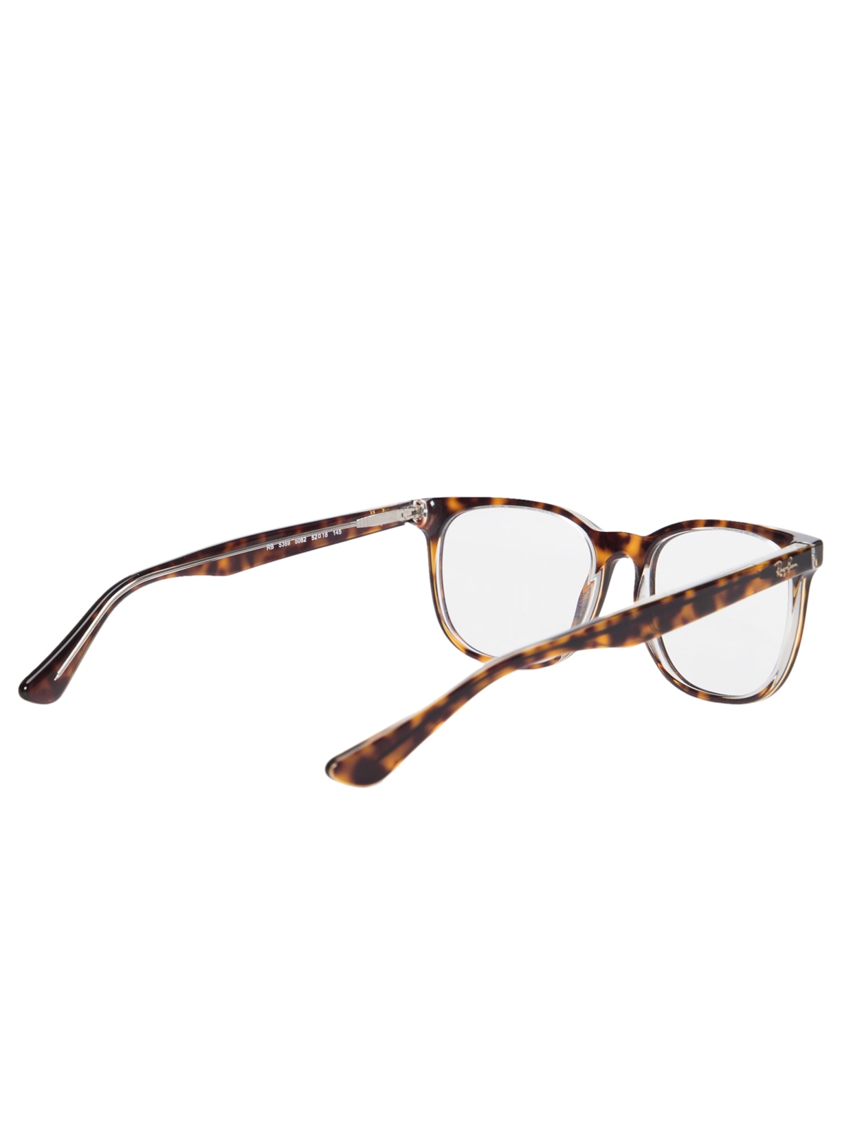 Óculos De Grau Unissex Quadrado Marrom Ray-ban