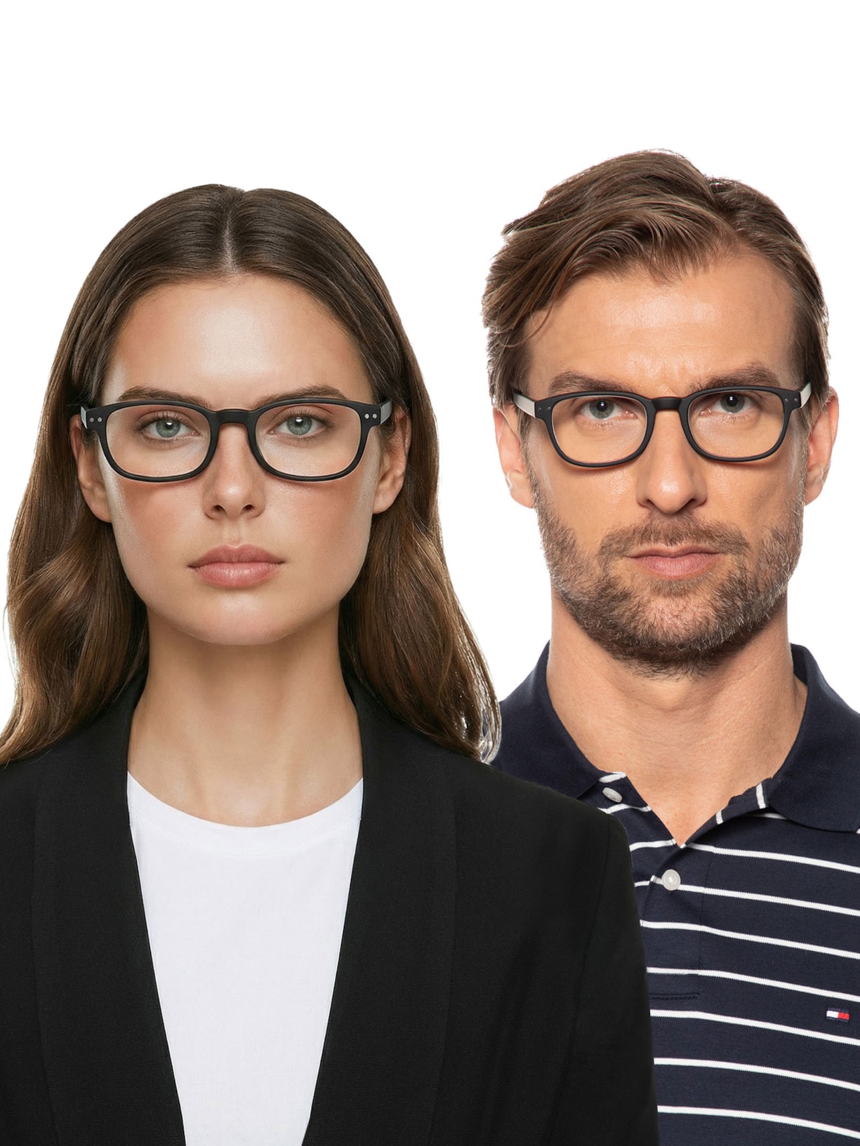 Óculos de Grau Unissex Reading Retangular Preto Izipizi