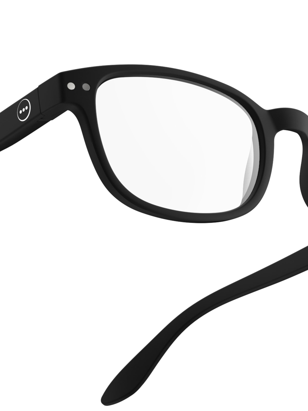 Óculos de Grau Unissex Reading Retangular Preto Izipizi