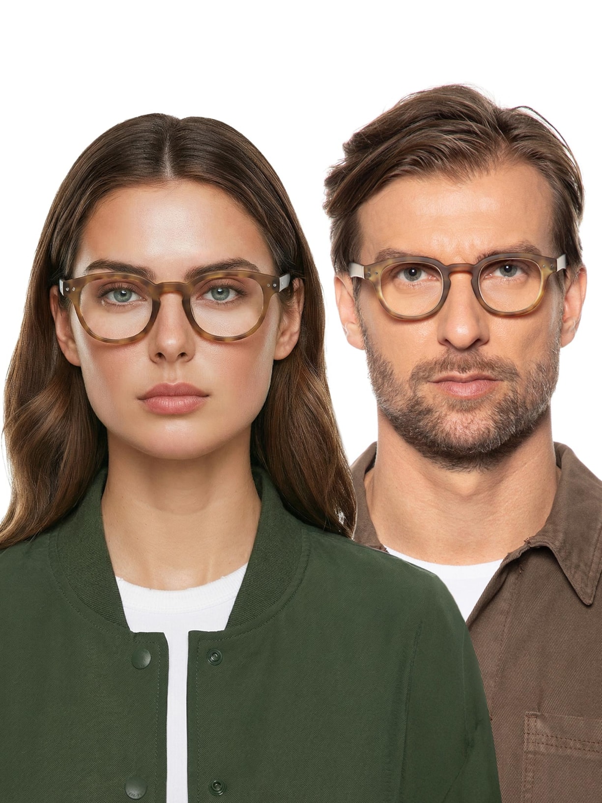 Óculos de Grau Unissex Reading Retro Square Marrom Izipizi