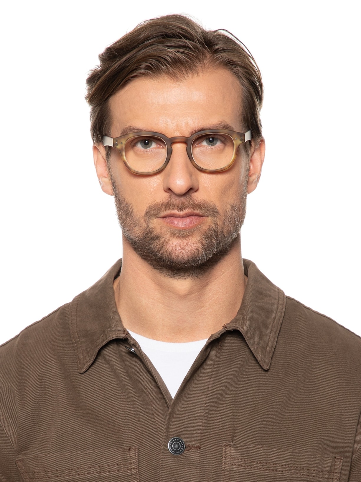 Óculos de Grau Unissex Reading Retro Square Marrom Izipizi