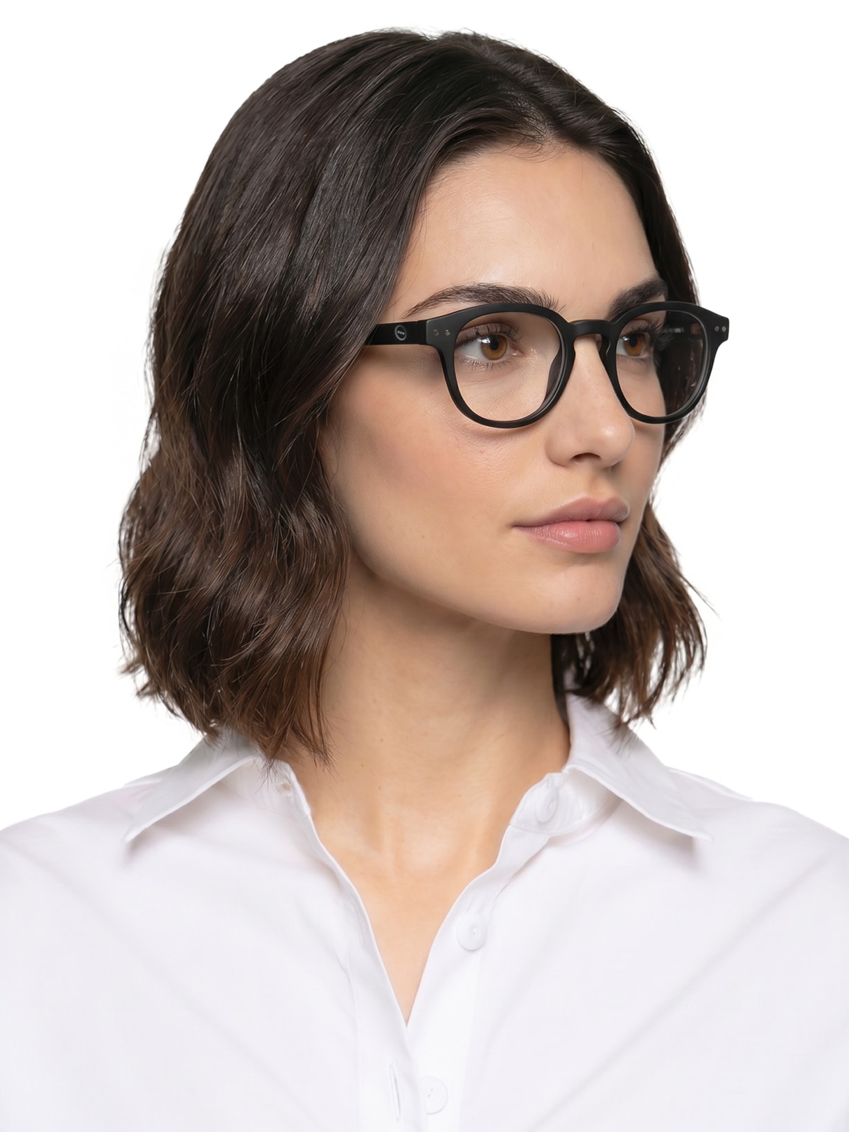 Óculos De Grau Unissex Retro Square Reading Preto Izipizi