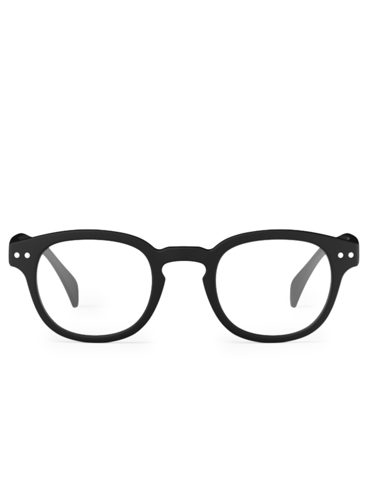 Óculos De Grau Unissex Retro Square Reading Preto Izipizi